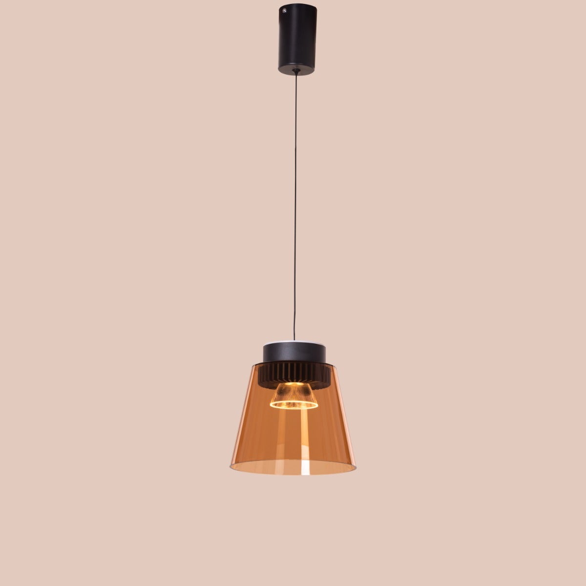 Paros- 7W Amber (3000K) LED Designer Series Pendant (DL01-10340)
