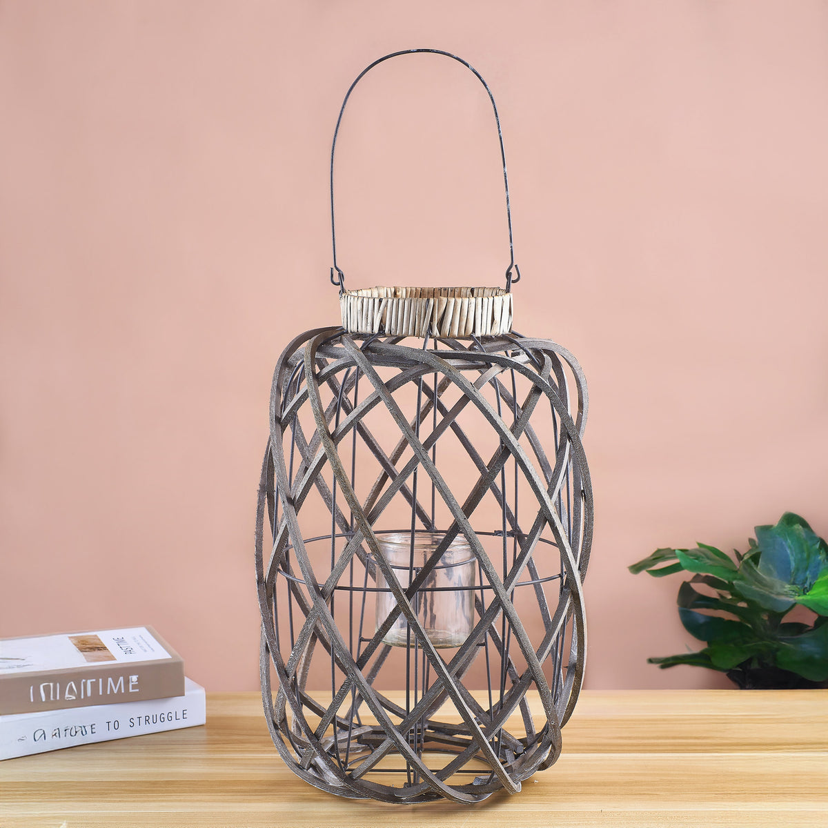 Light a Lamp (Large, Brown) Wooden