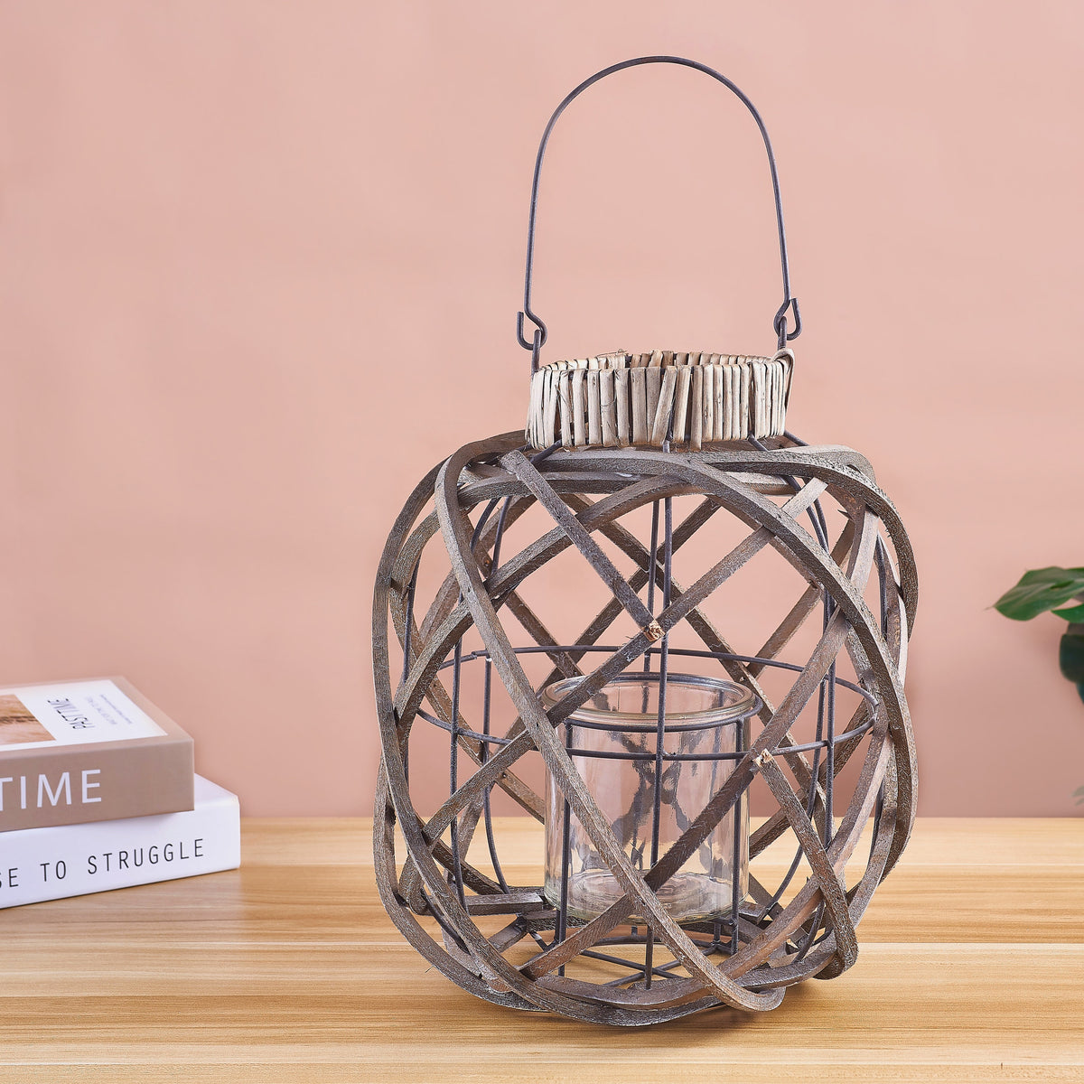 Light a Lamp (Small, Brown) Wooden