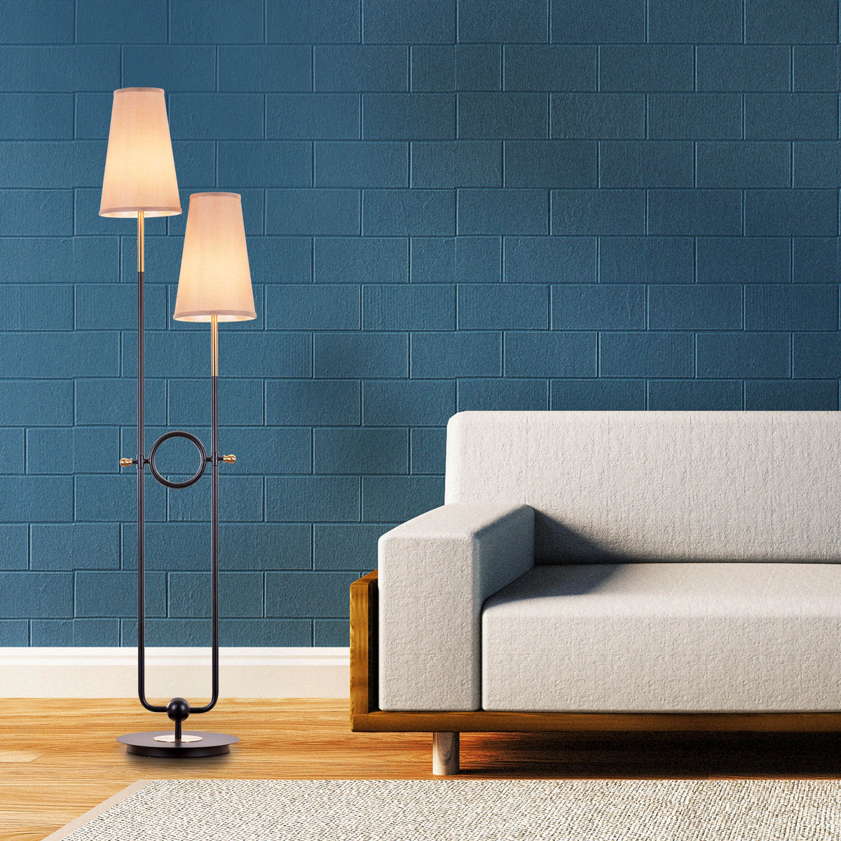 Gospel Truth (Black) Floor Lamp