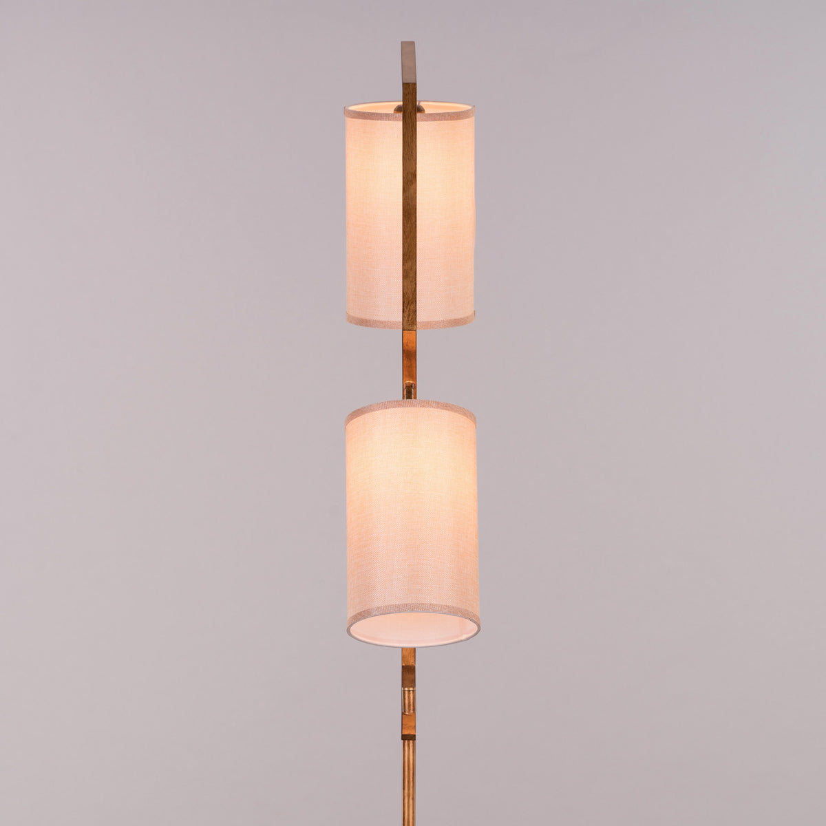 Effortless Signature (Gold, Beige) Marble Floor Lamp