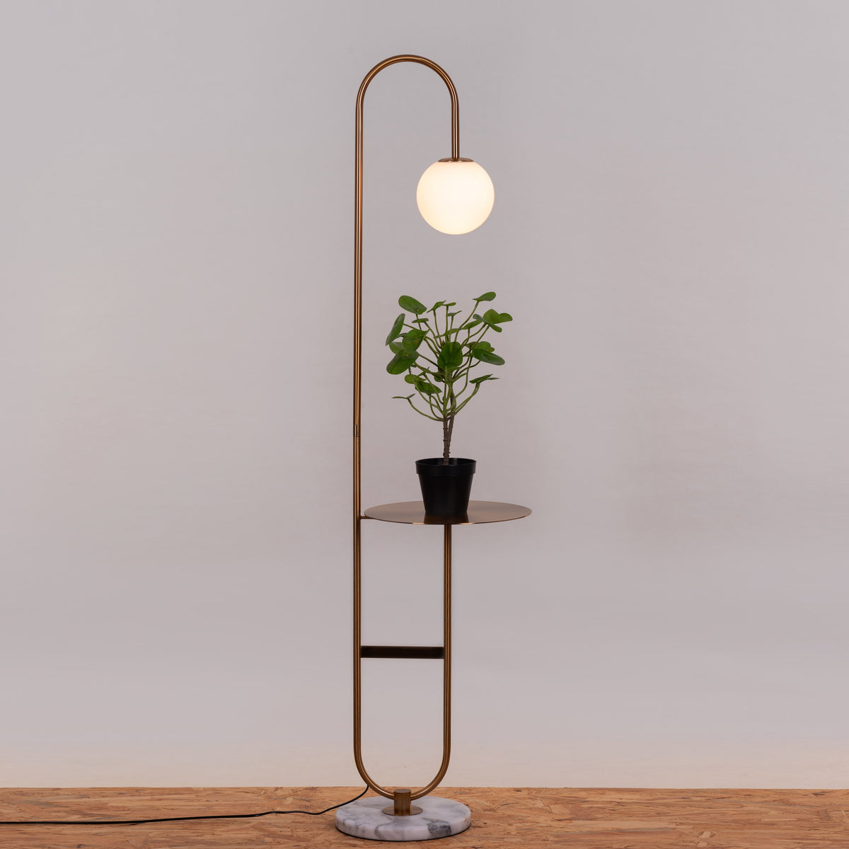 A Star Forever (Gold) Marble Floor Lamp
