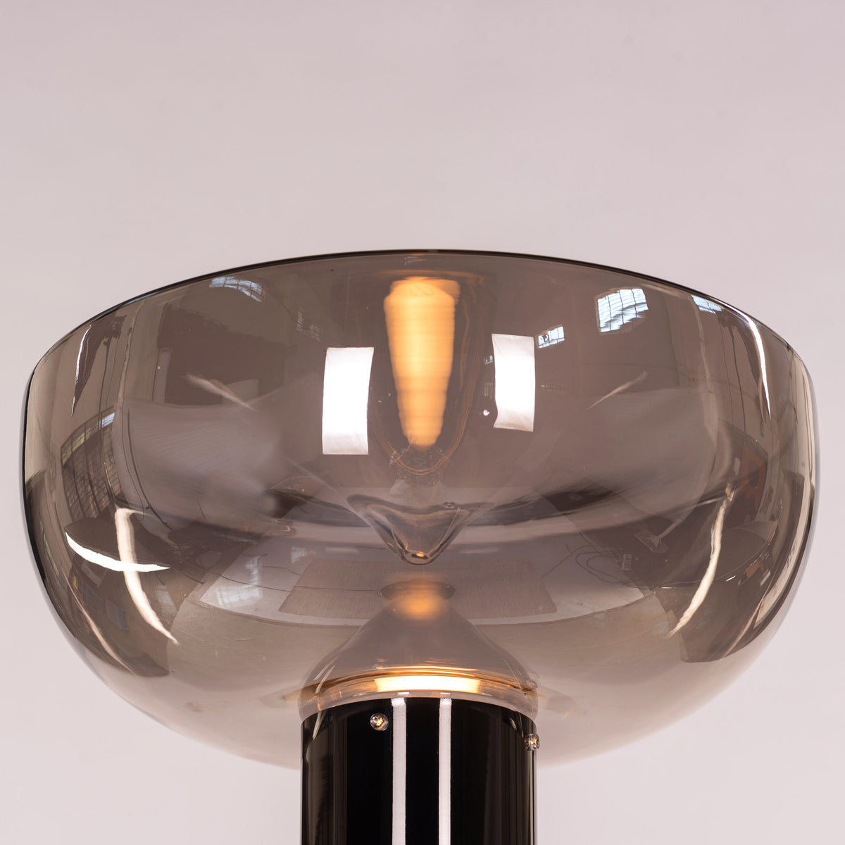 Velvet Morning (Black, Smokey Grey) Floor Lamp