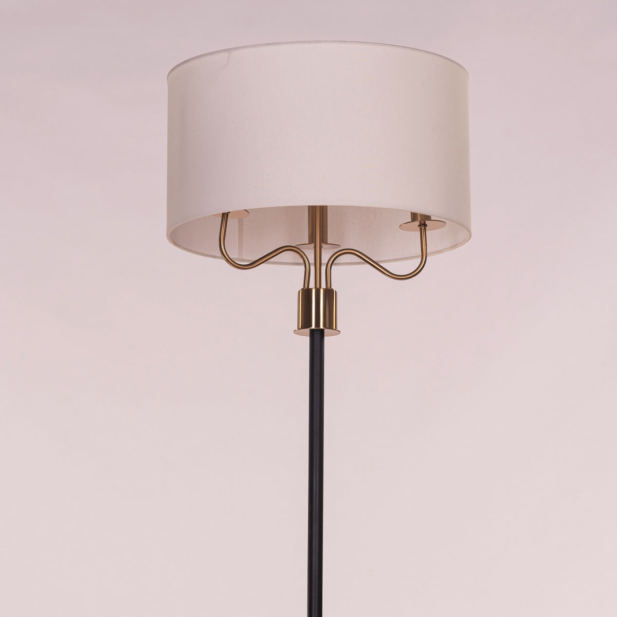 Aubrelle (Black & Gold) Marble Floor Lamp