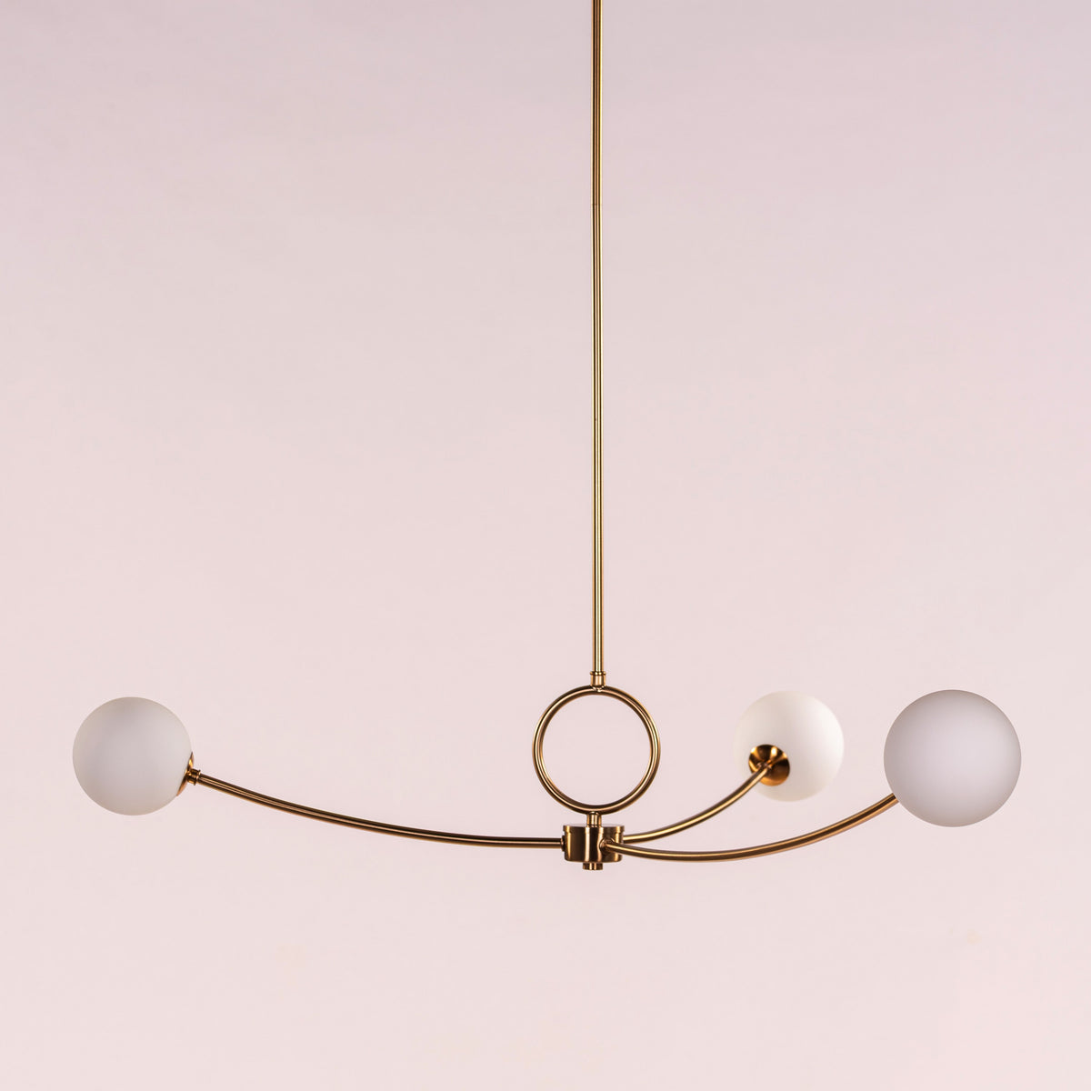 Home Already (Gold, Milky White) Pendant Light
