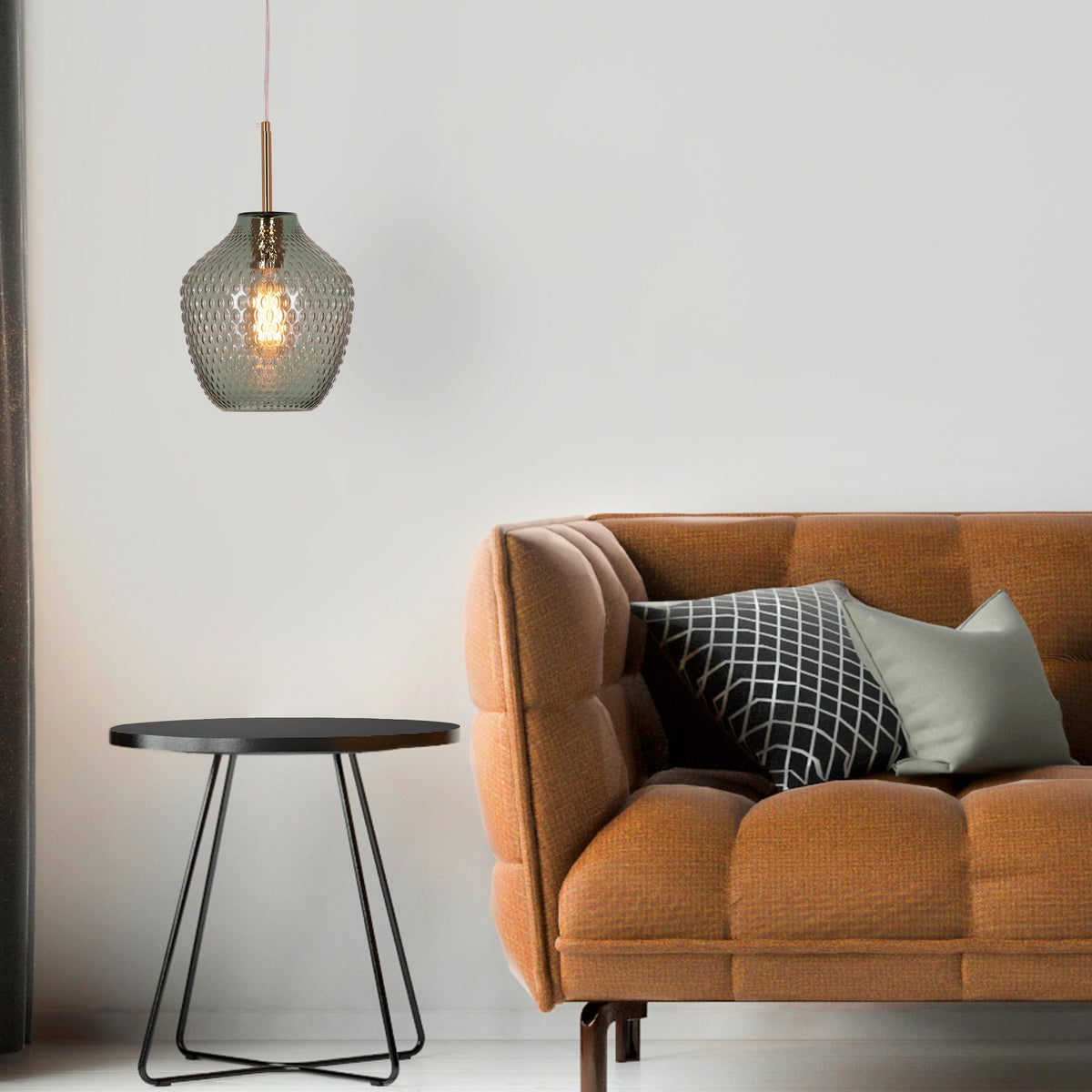 Sanctuary (Green) Glass Pendant Light