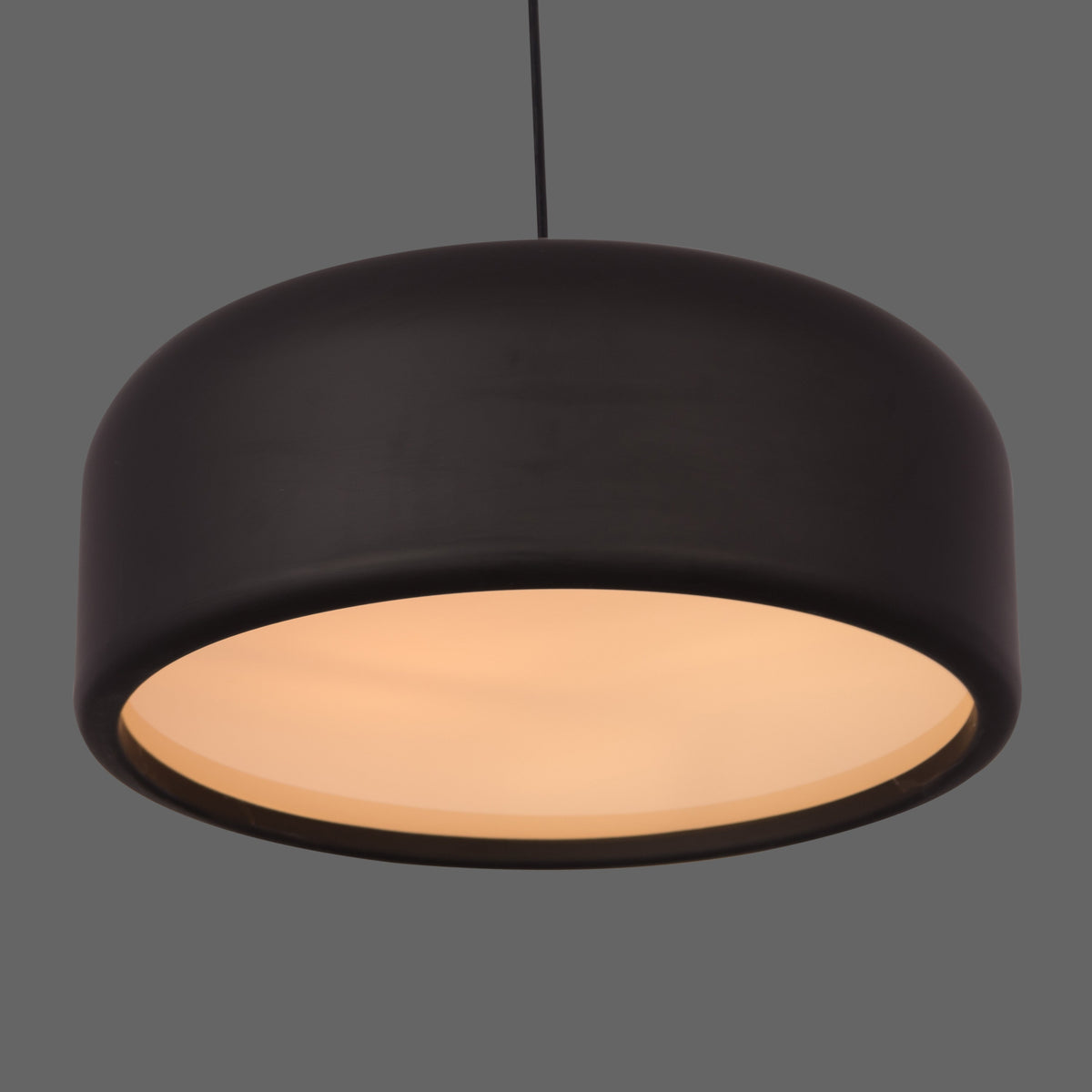 Artistic (14", Black) Pendant Light
