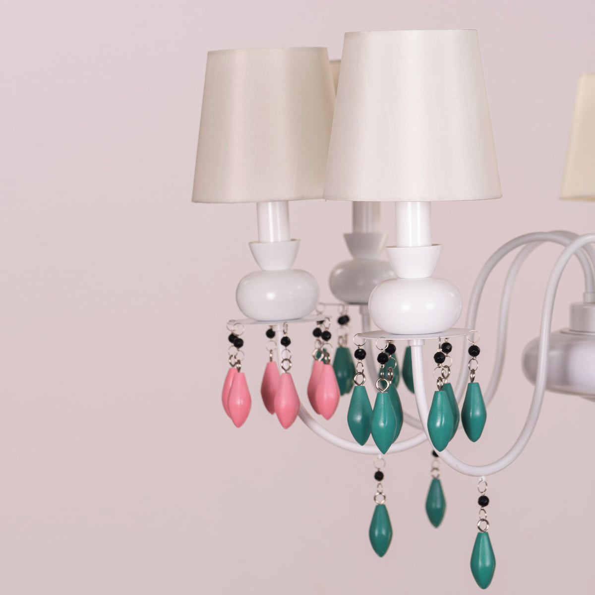 Faraway Tree (Large, White) Ceramic Chandelier