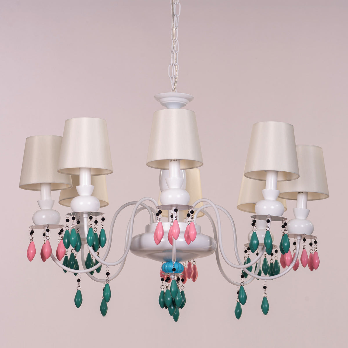 Faraway Tree (Large, White) Ceramic Chandelier