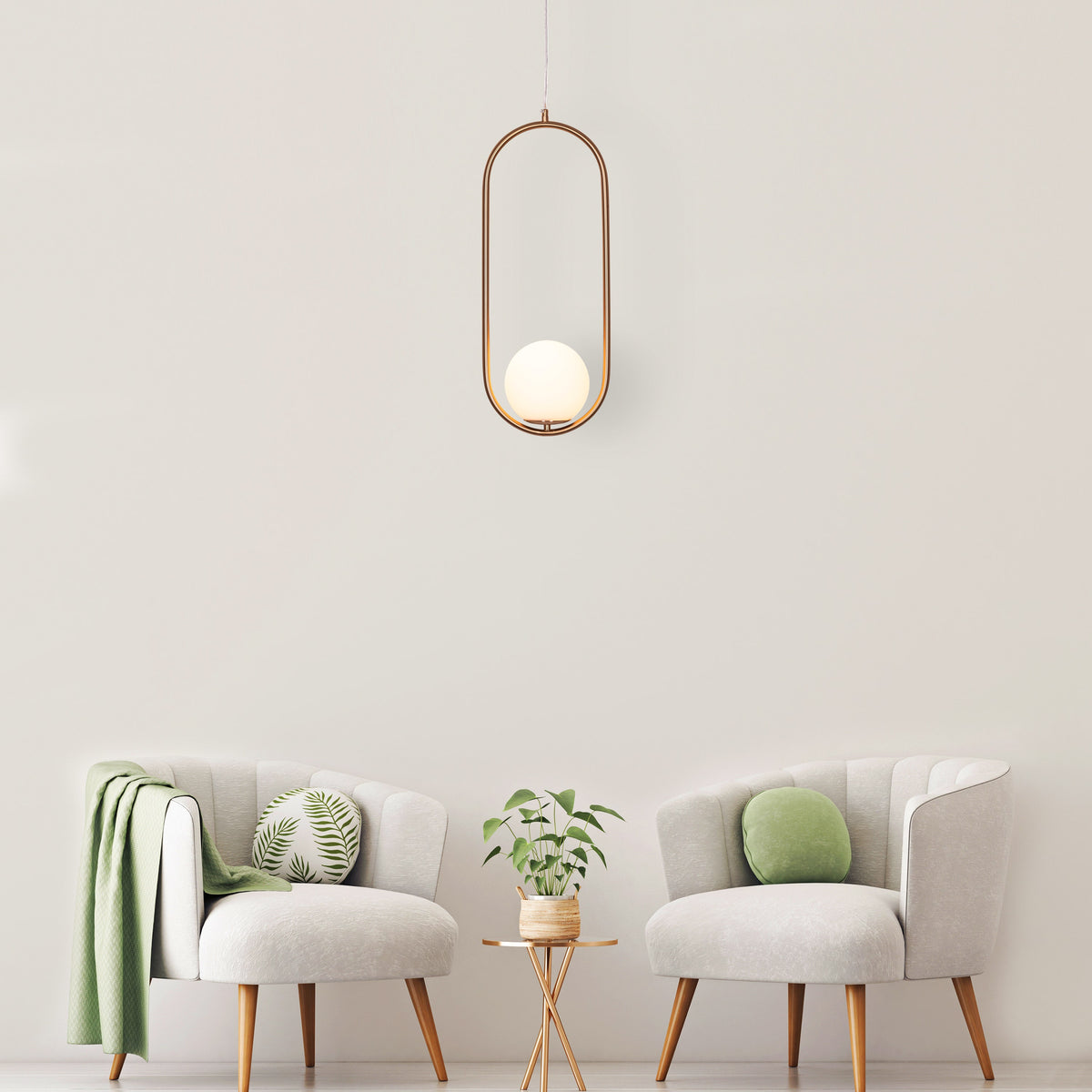 Showtime (Small, Gold) Pendant Light