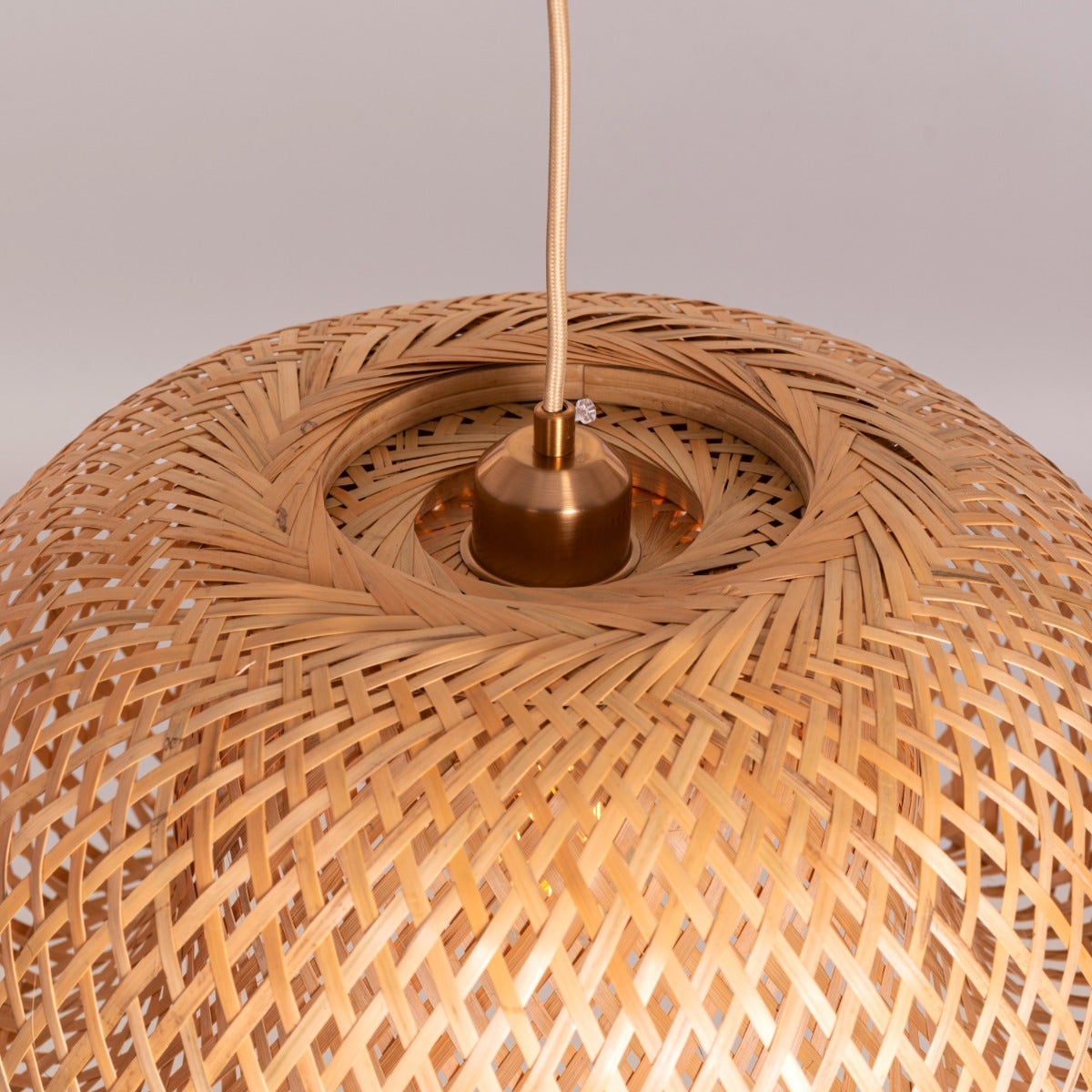 Say Hello Rattan Pendant Light