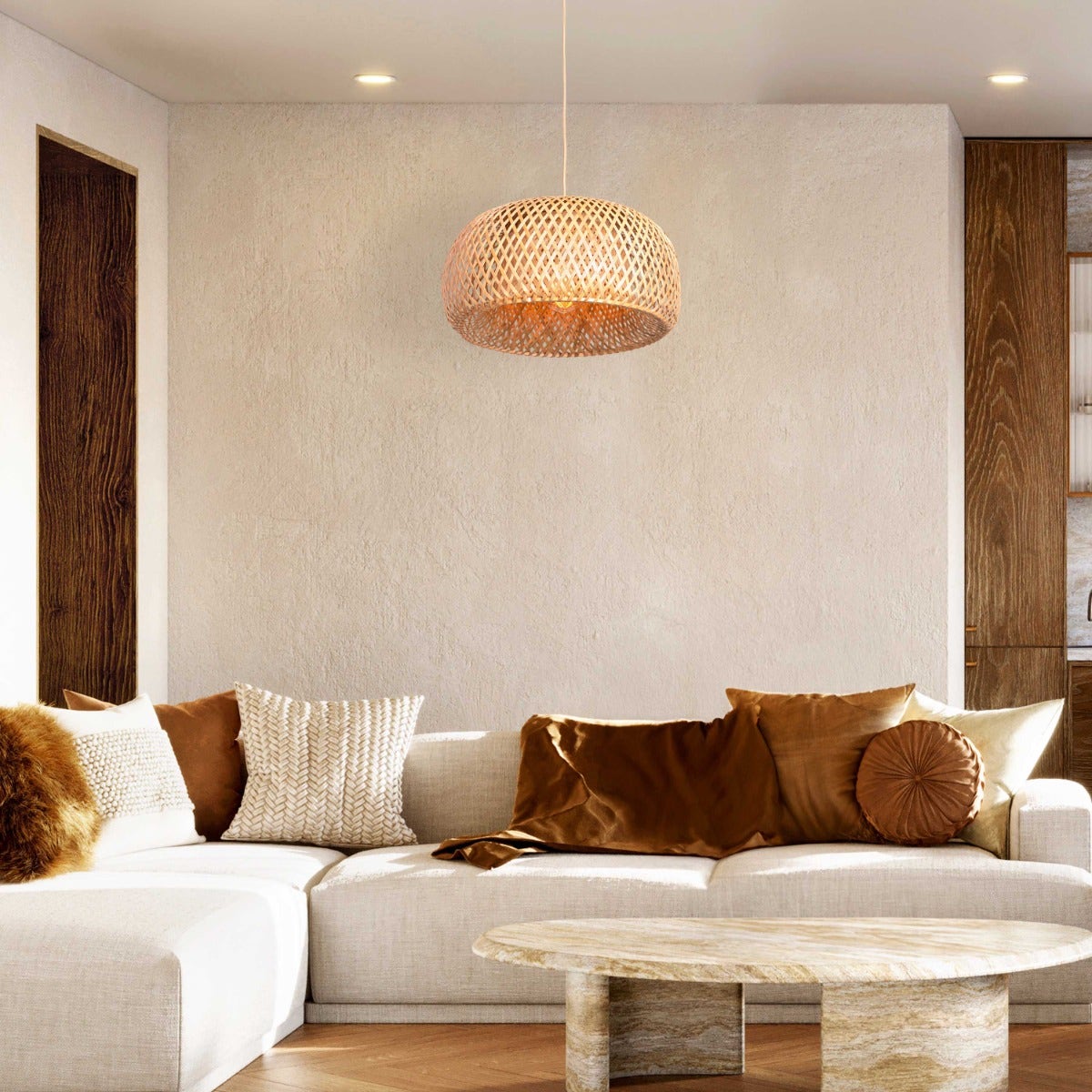 Say Hello Rattan Pendant Light