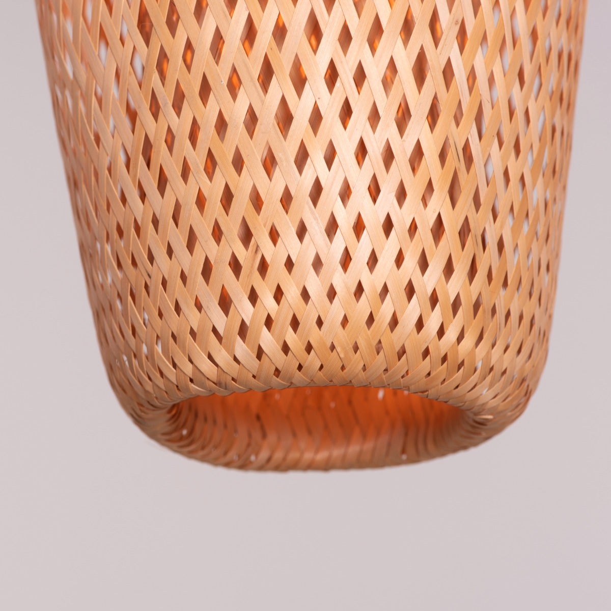 Pay Your Dues Rattan Pendant Light