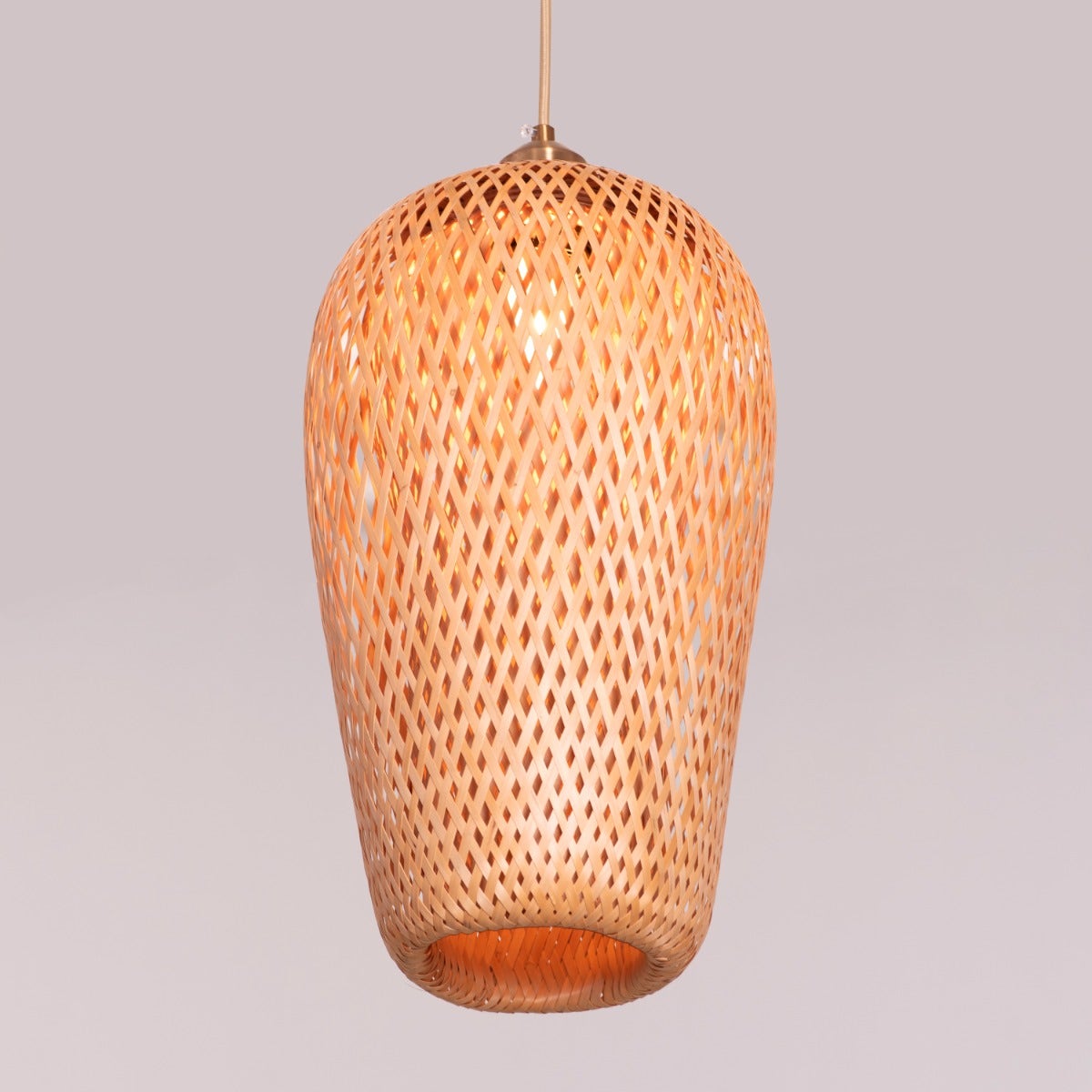 Pay Your Dues Rattan Pendant Light