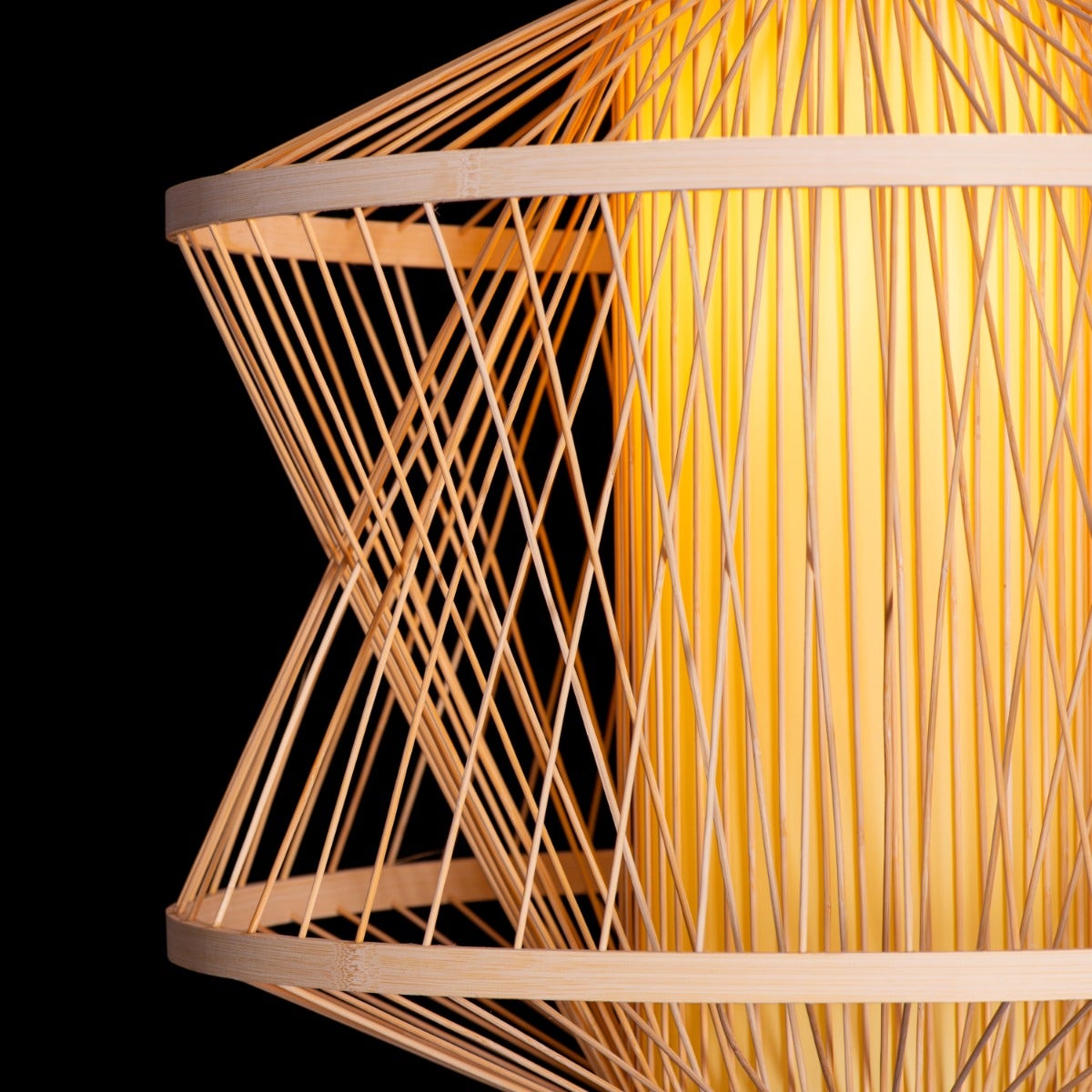 Golden Grove Bamboo Pendant Light