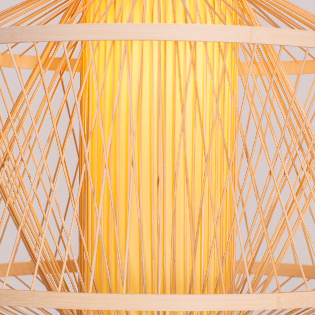 Golden Grove Bamboo Pendant Light