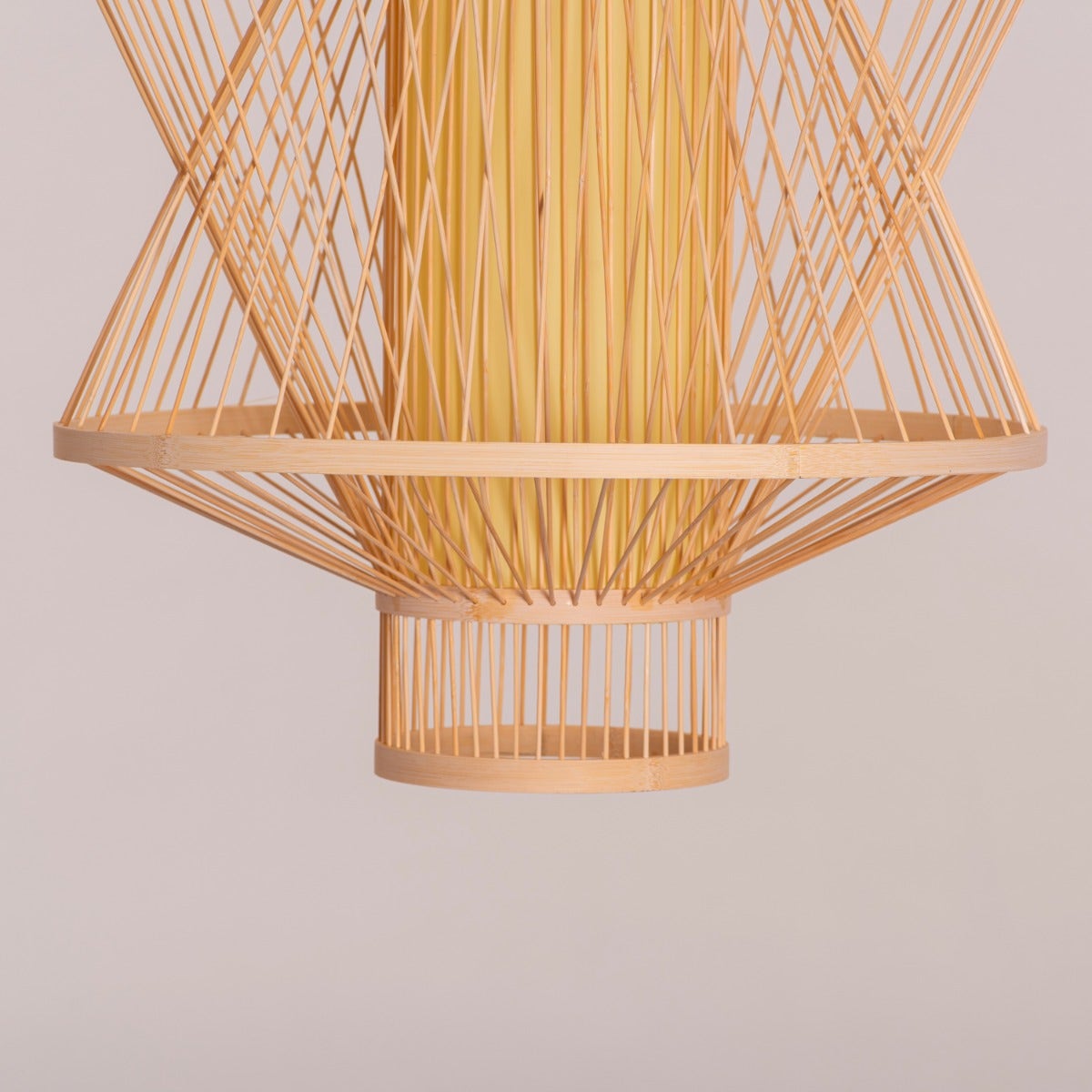 Golden Grove Bamboo Pendant Light