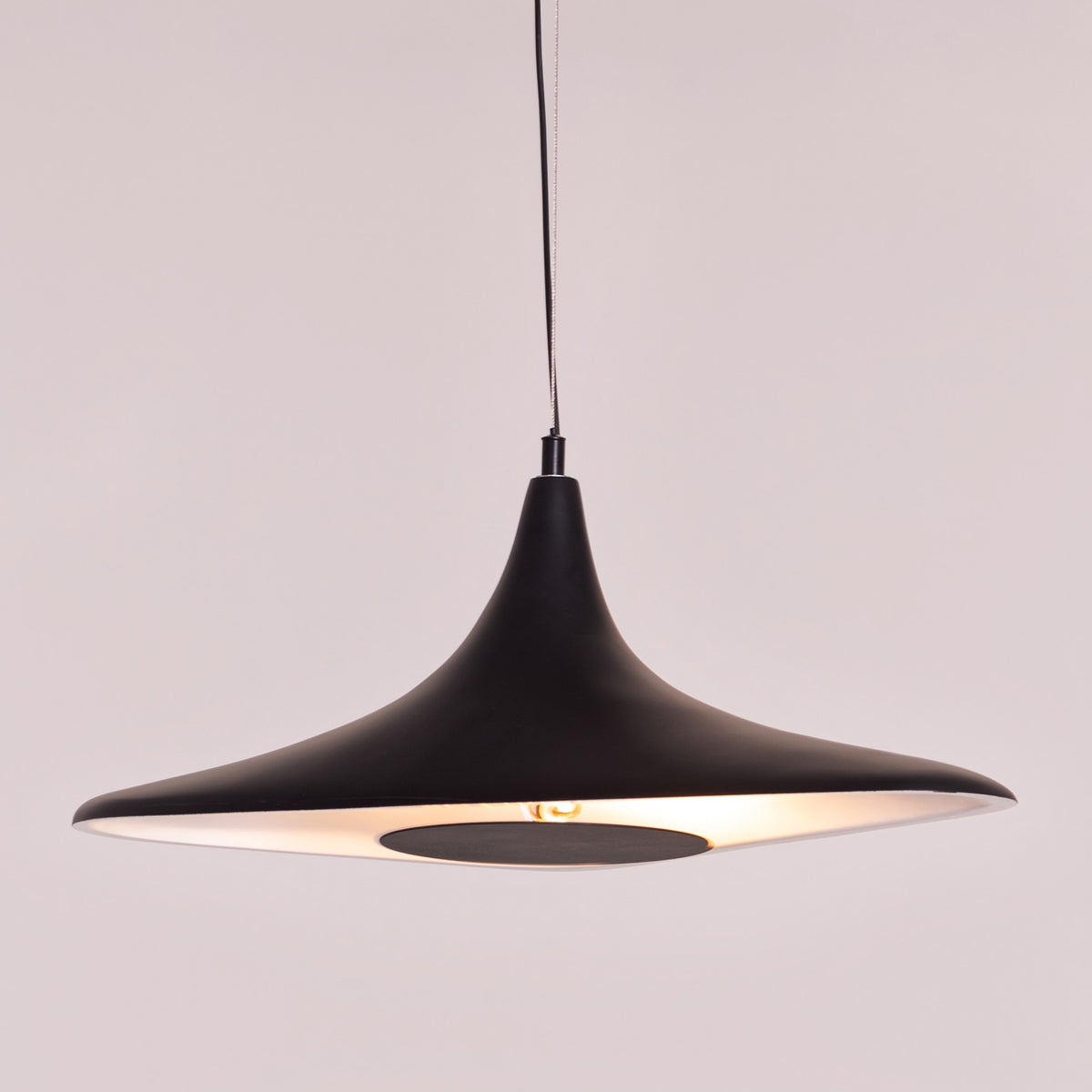 Pay To Play (Black, Built-In LED) Pendant Light