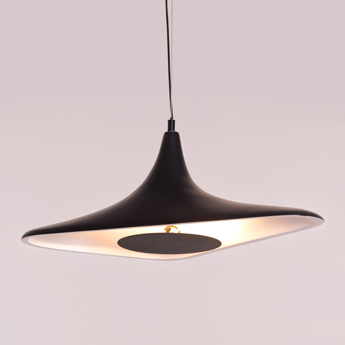 Pay To Play (Black, Built-In LED) Pendant Light