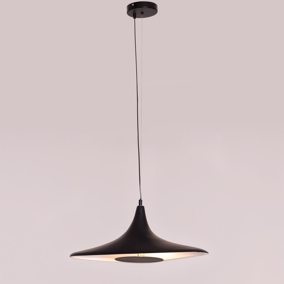 Pay To Play (Black, Built-In LED) Pendant Light