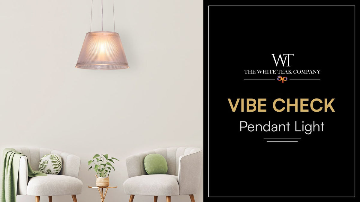 Vibe Check (Chrome) Frosted Glass Pendant Light