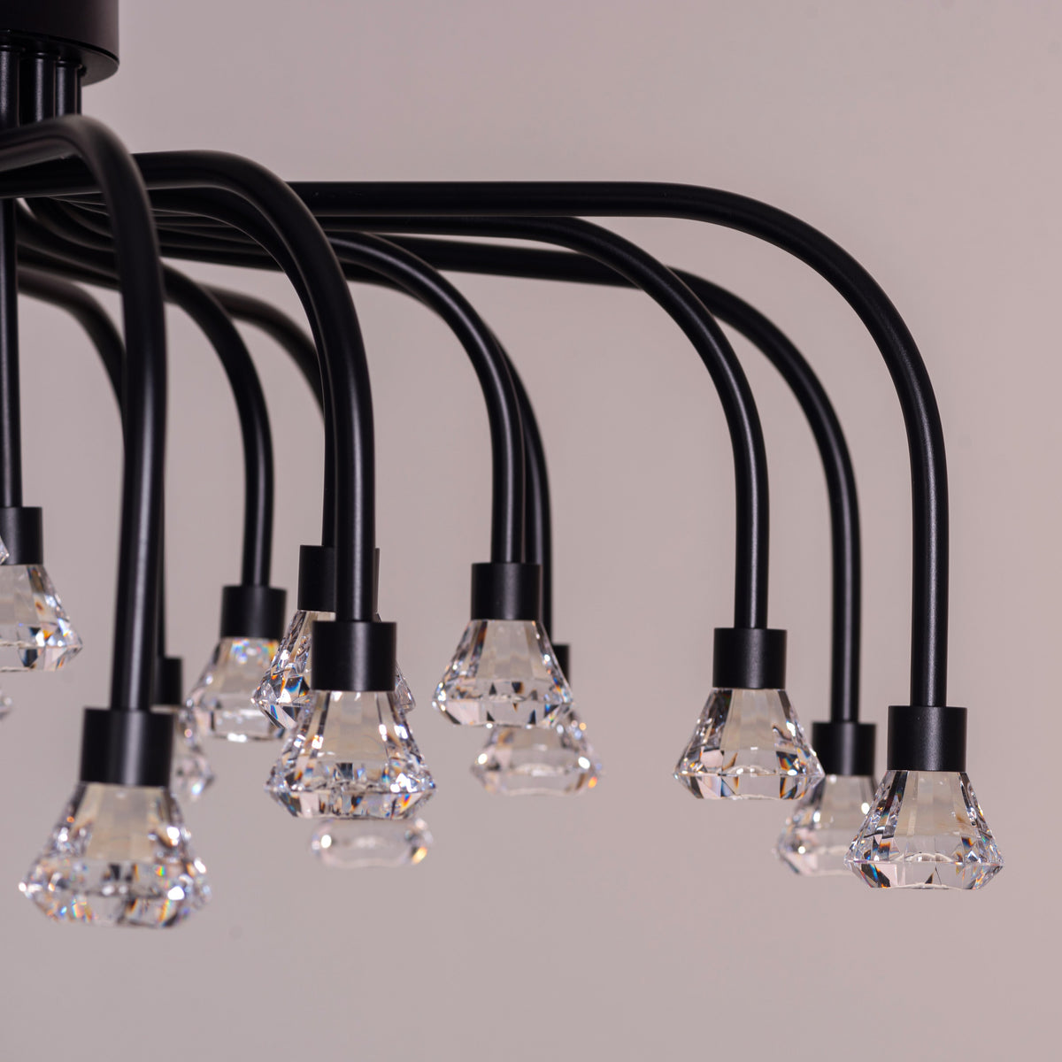 Queen Of Chaos (Black) Built-In LED Chandelier