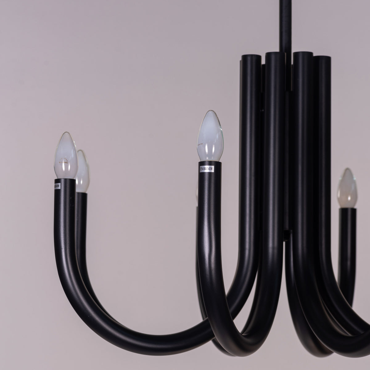 Glisten Up (Black) Chandelier