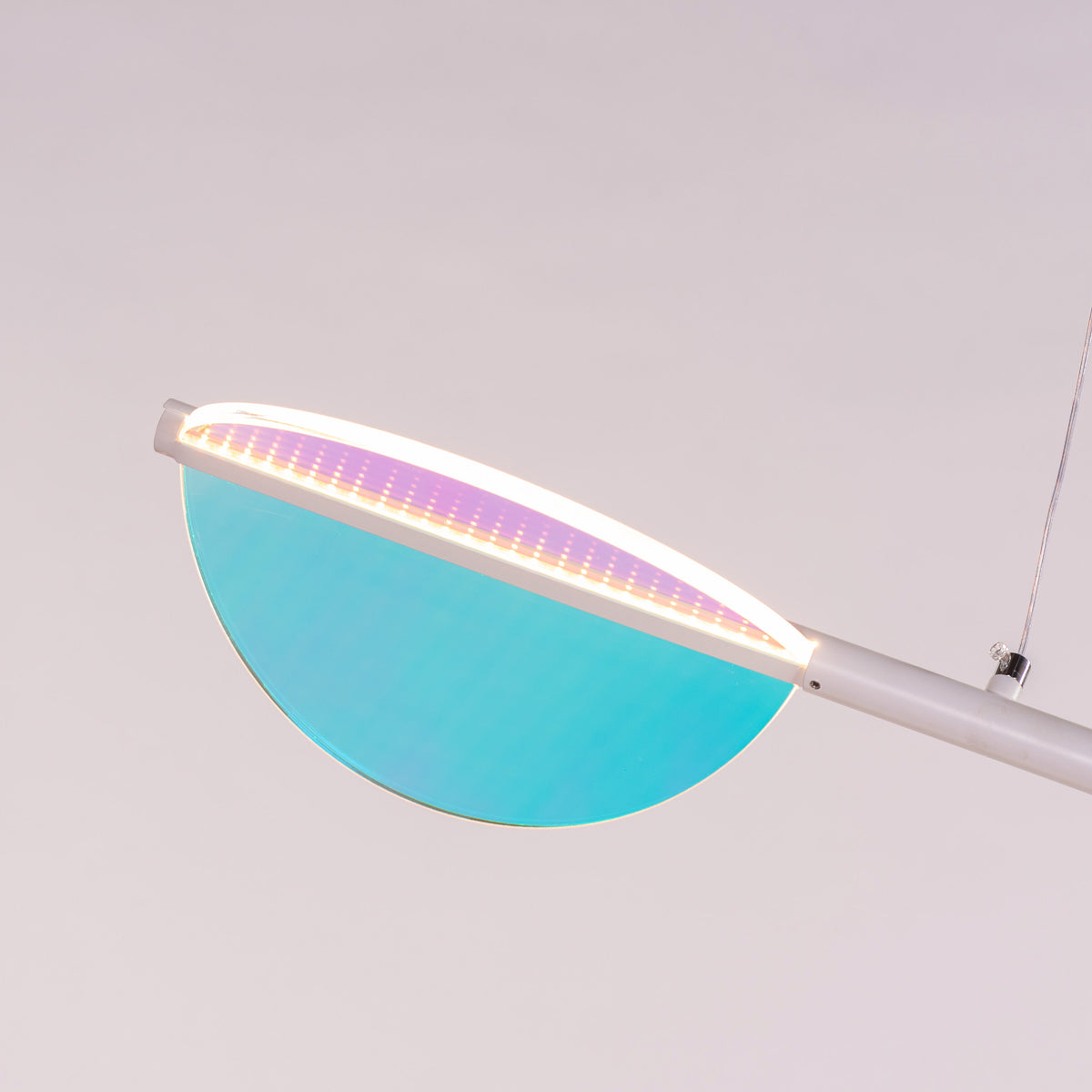 Out Of Reach (White, Dimmable LED with Remote Control) Chandelier