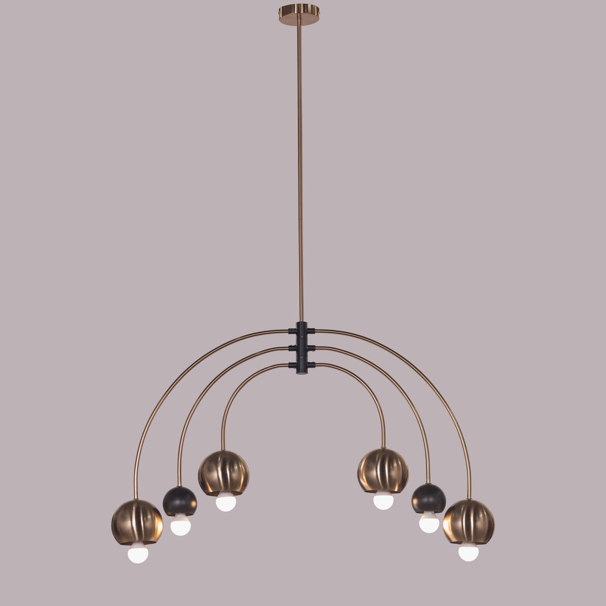 If I Could I Would (Black, Gold) Chandelier
