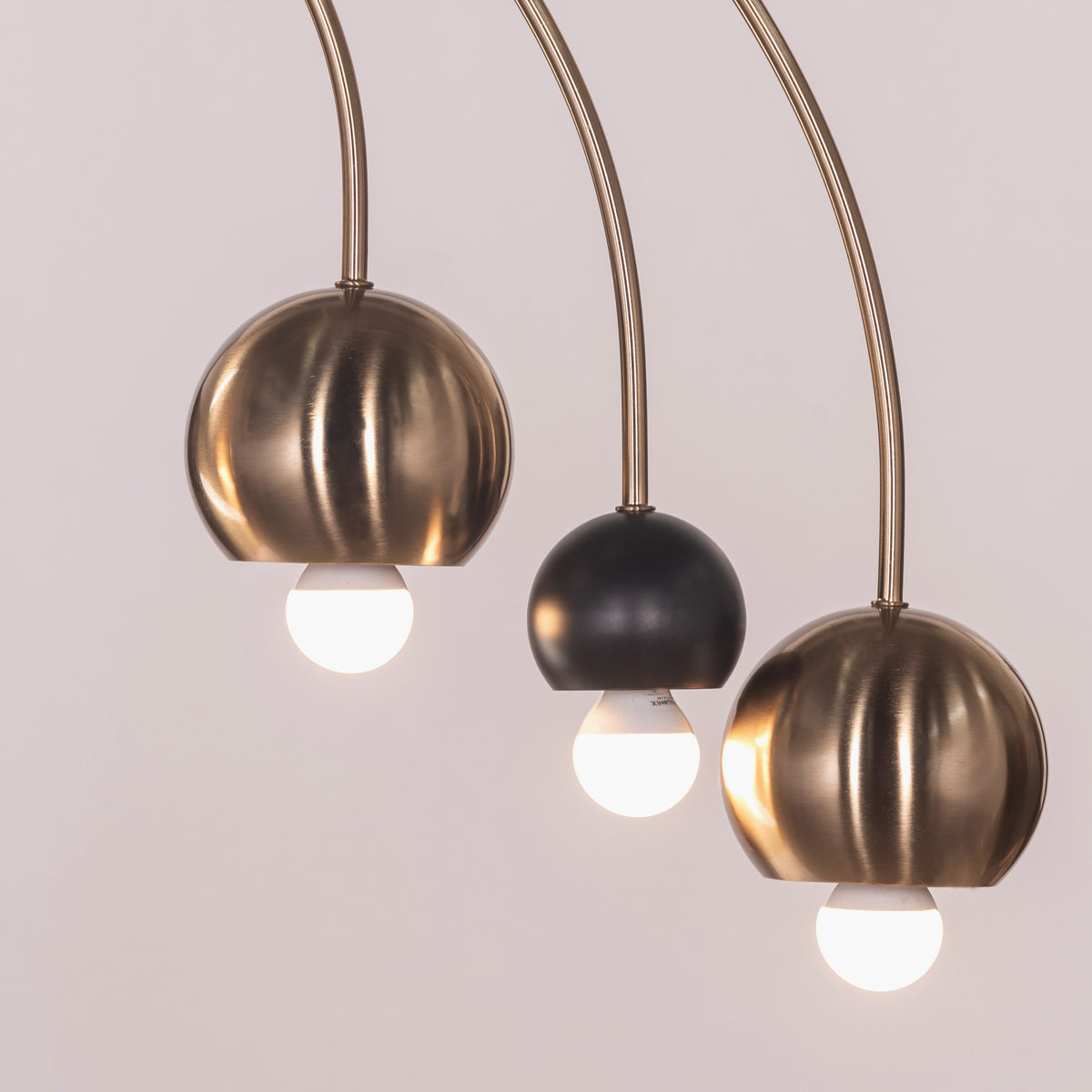 If I Could I Would (Black, Gold) Chandelier