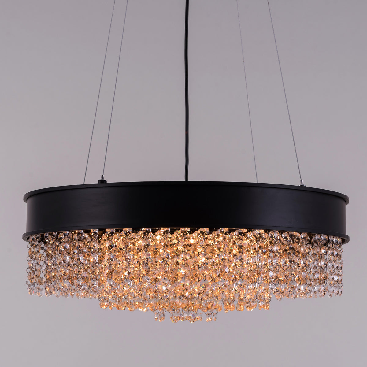Black Tie (Large) Crystal Chandelier