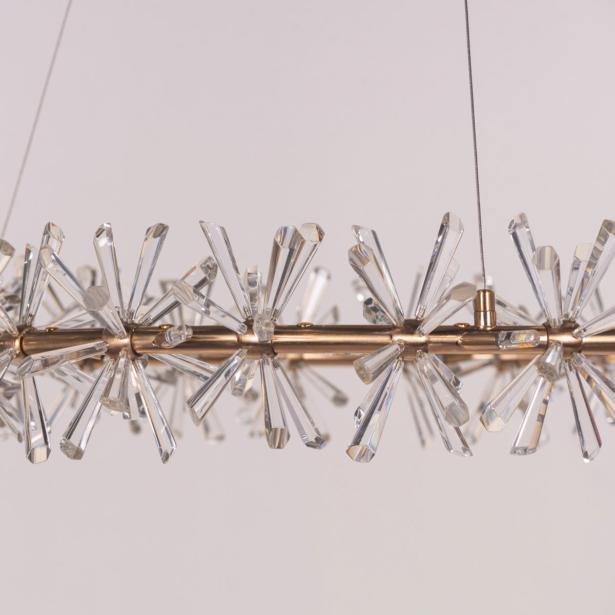 See Me In A Crown (Large, Gold) Crystal Chandelier