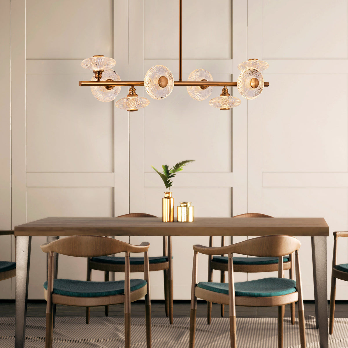 Symbols Of Love (Large, Gold) Chandelier