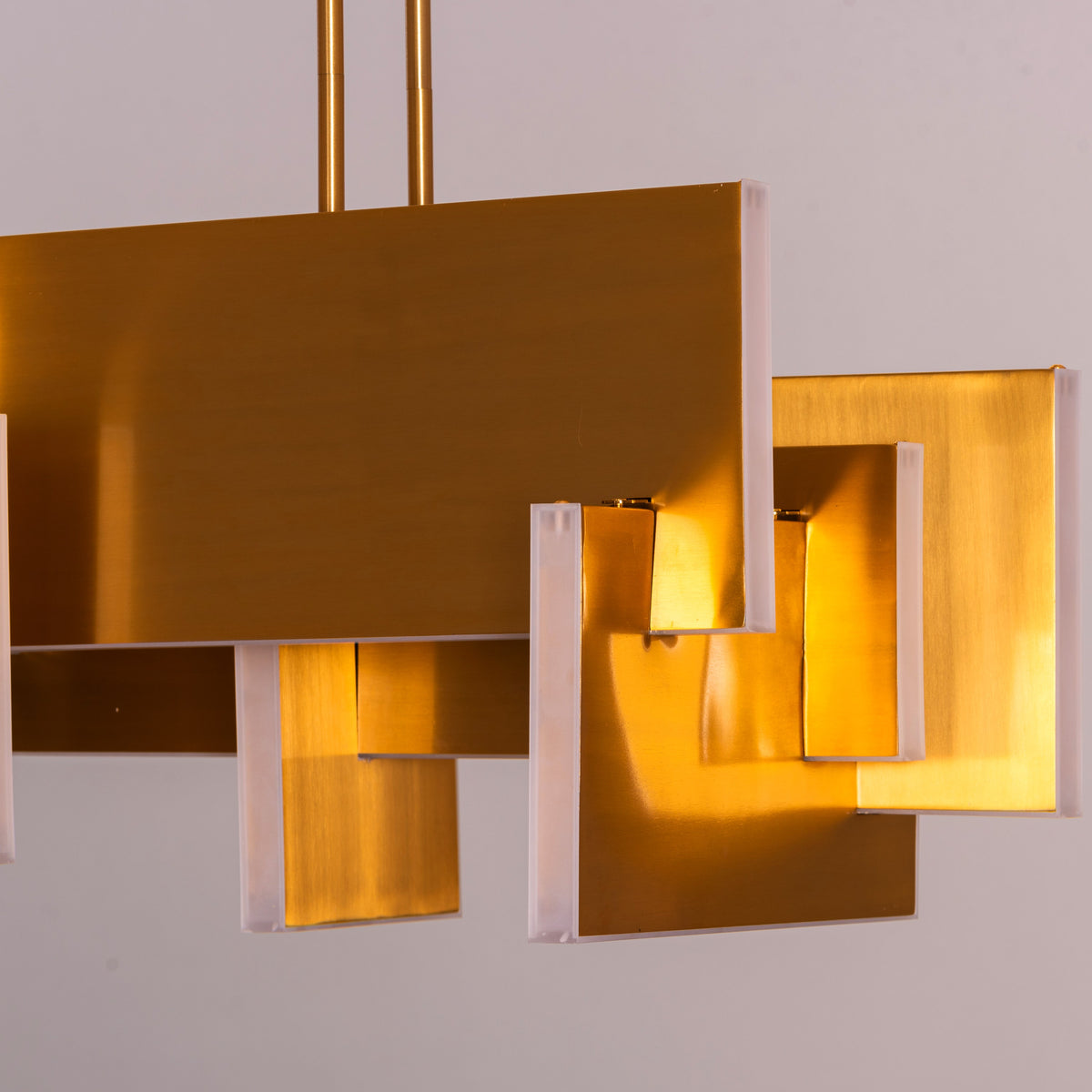 Fires Of Heaven (Medium, Grunge Gold, 3 Color Dimmable LED with Remote Control) Chandelier