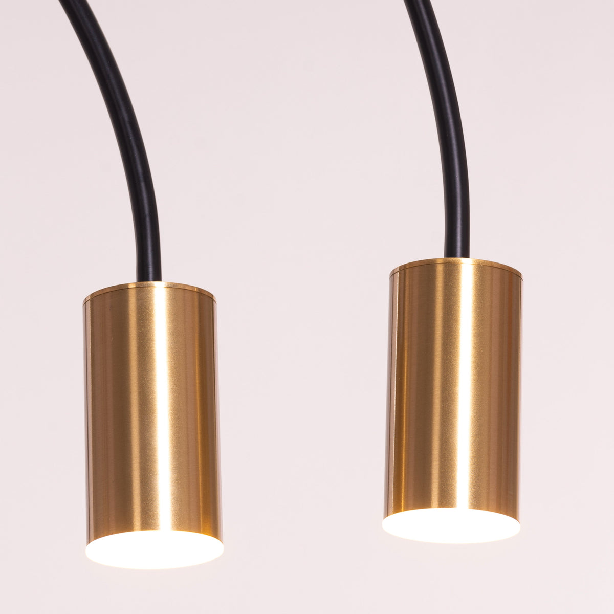 New Season (Black, Gold, Built-In LED) Pendant Light