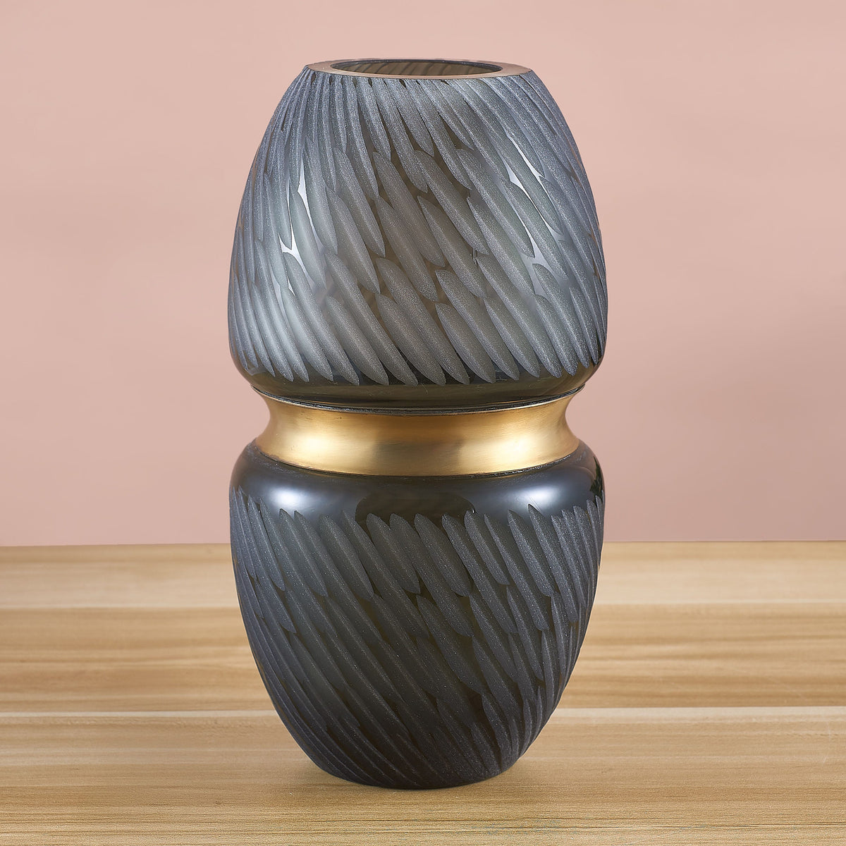 Smoke And Mirrors (Grey/Gold) Glass