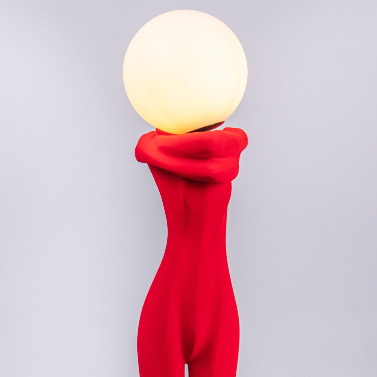 Heir And Spare(Red) Floor Lamp