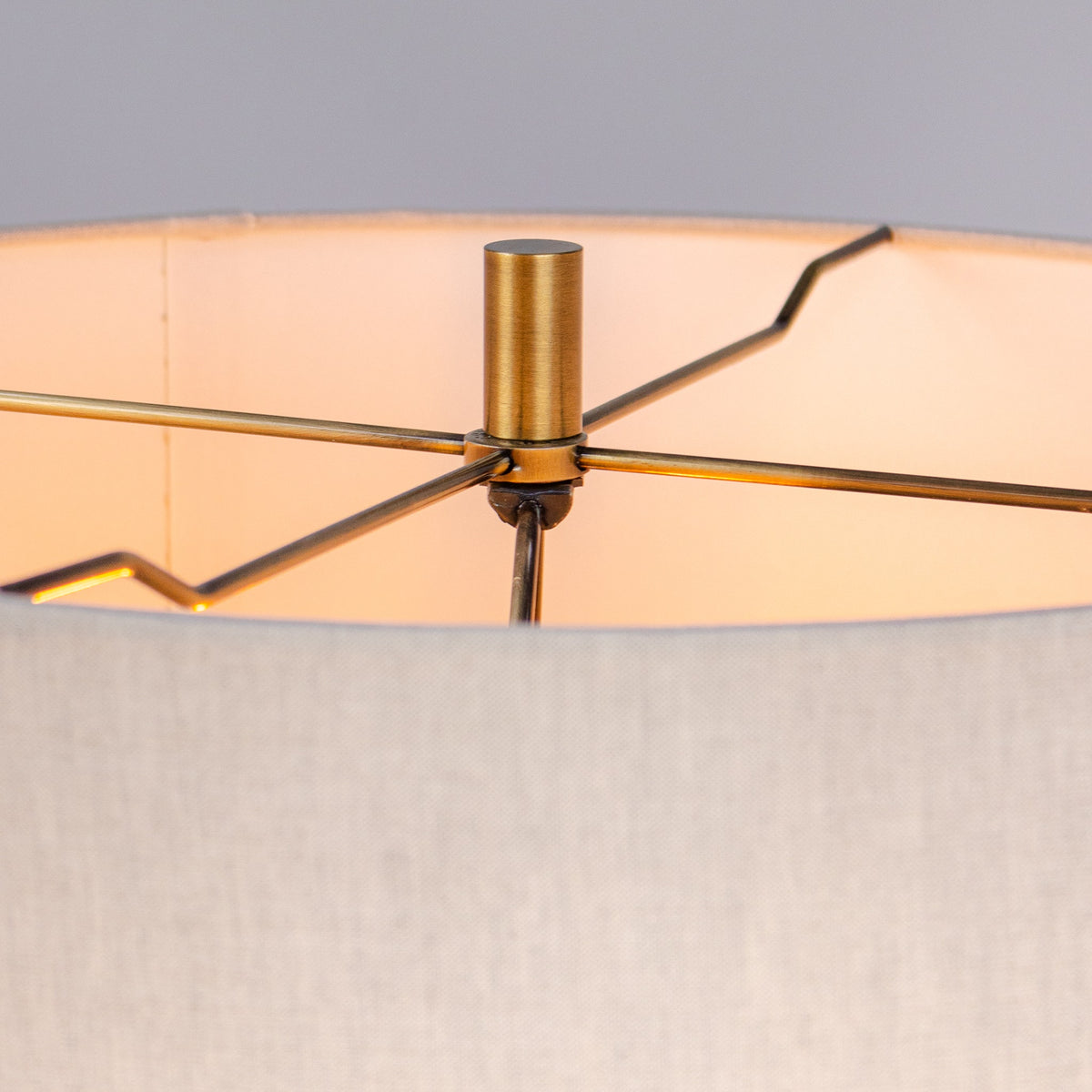 Ivory Beam Table Lamp