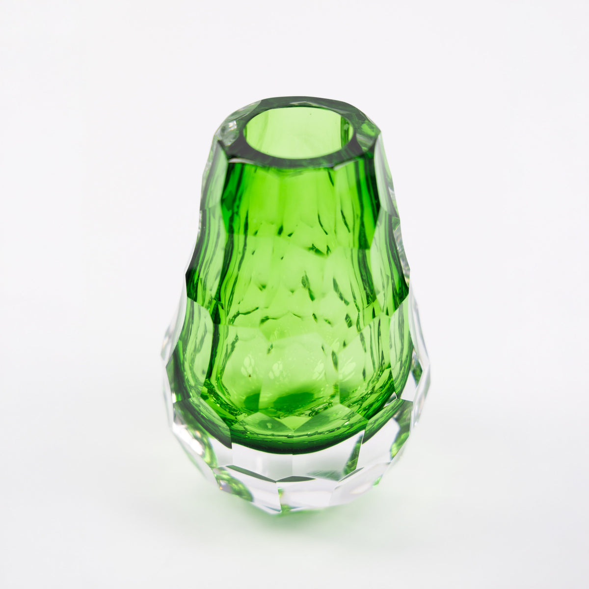 Veloura (Green) Glass Vase