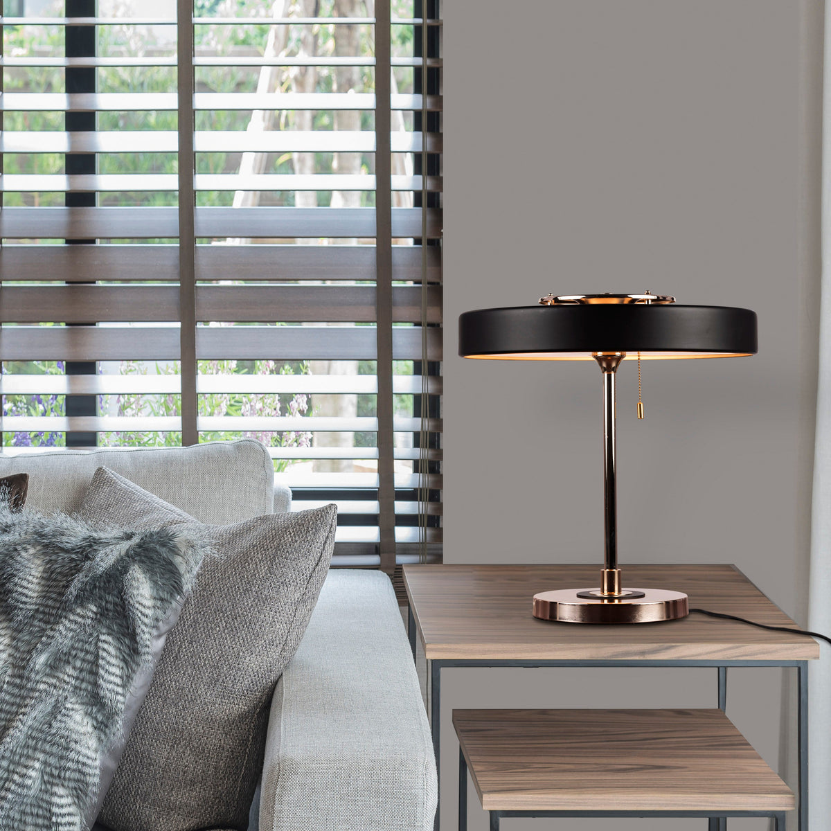 Pull The Plug (Matte Gold) Table Lamp