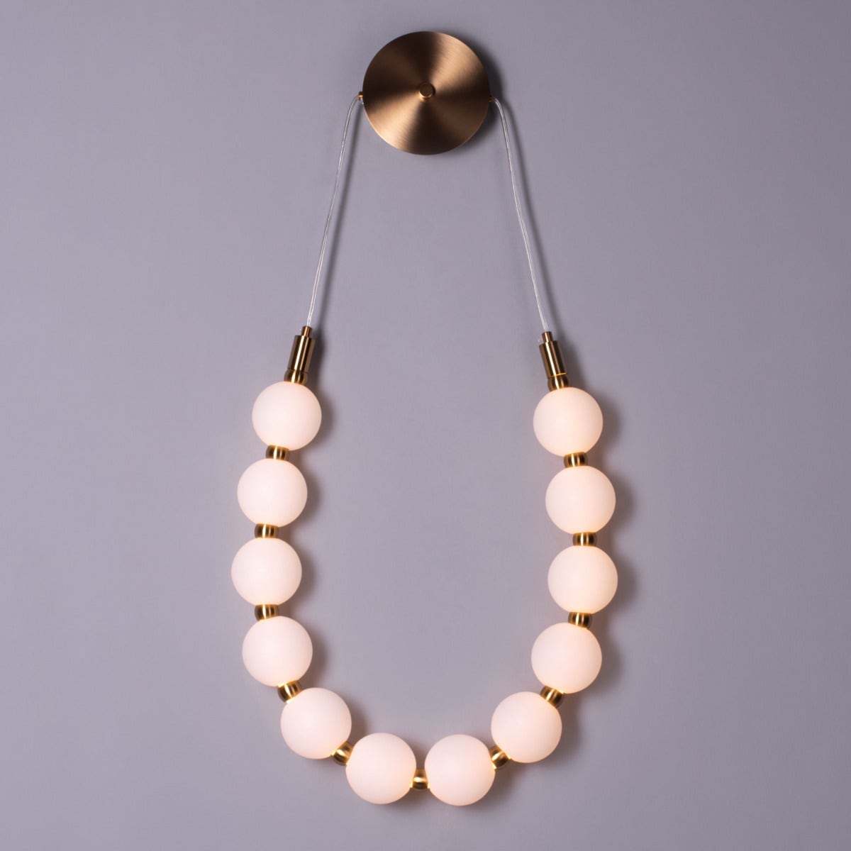 Be The Story (Gold, Dimmable LED with Remote Control) Wall Light