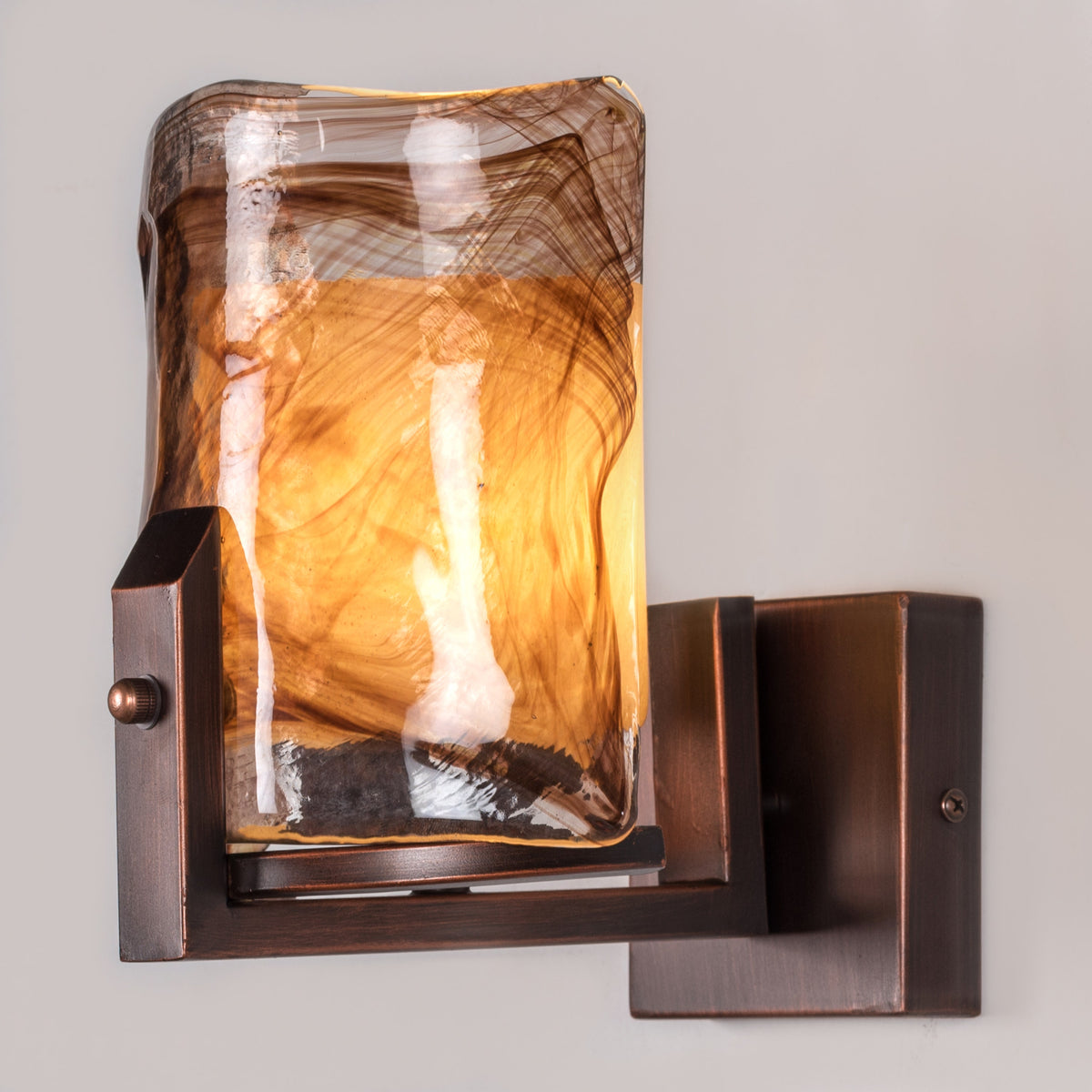 Unrequited Love (Coffee) Glass Wall Light