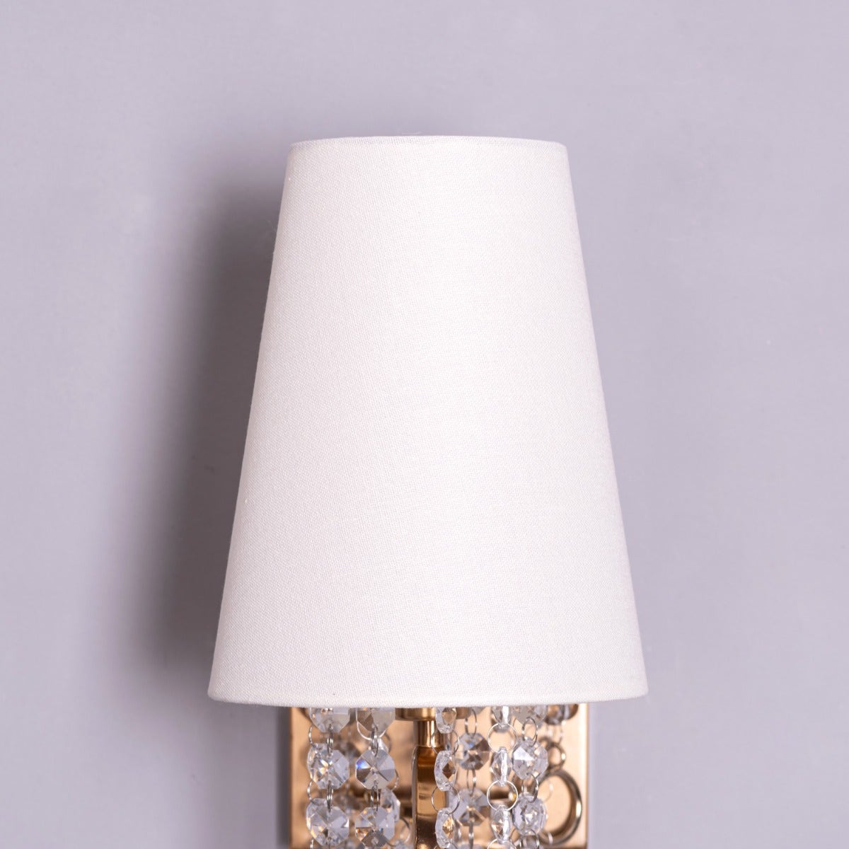 Myth & Magic (Gold, White) Crystal Wall Light