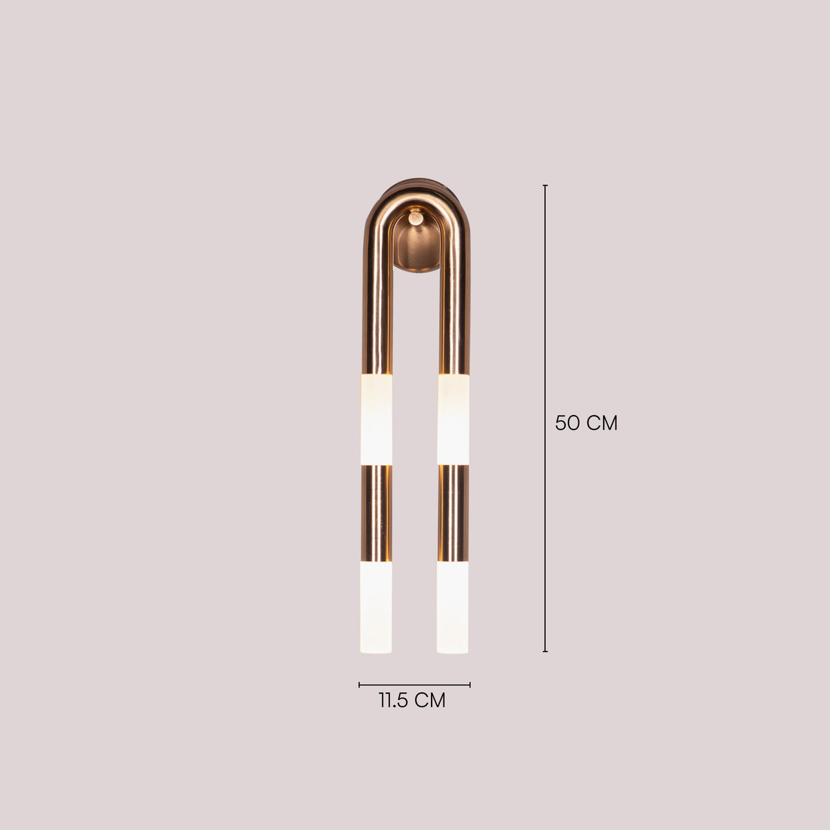 Find Your Light (Gold) Built-In LED Wall Light