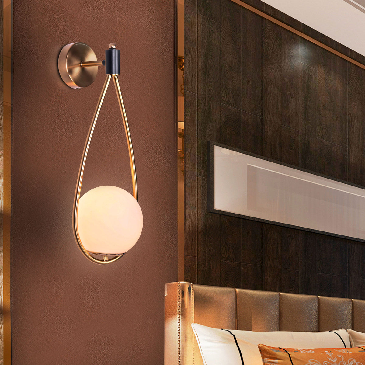 Girl Next Door (Gold) Wall Light