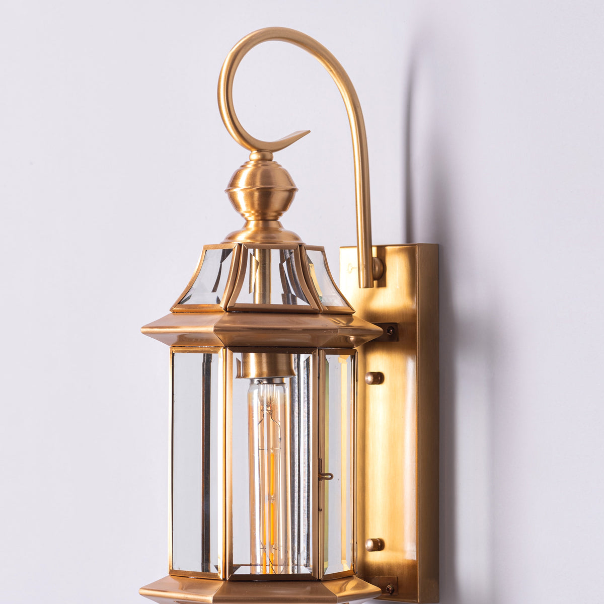 Flame To A Moth (Copper) Outdoor Shade Area Wall Light
