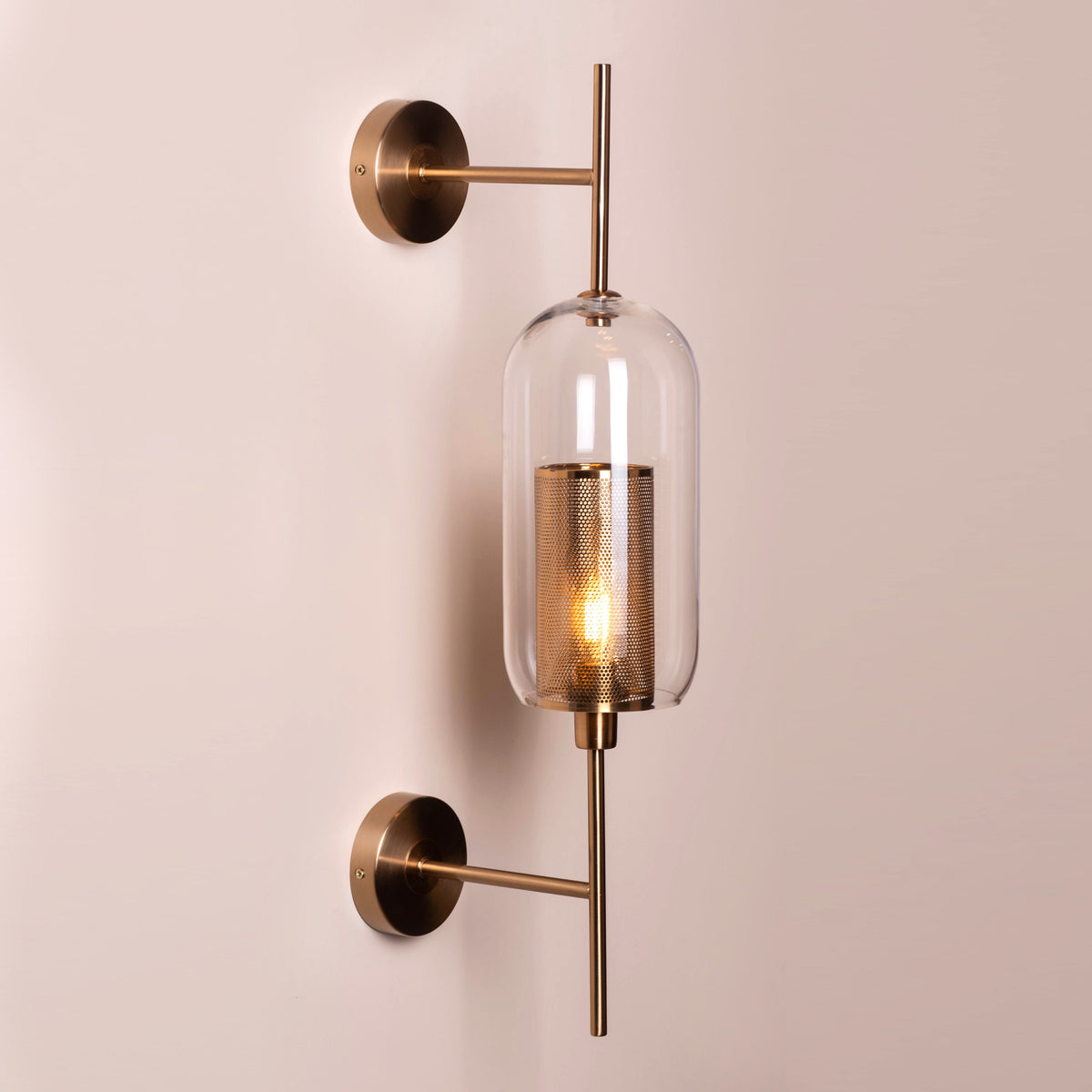 Good To Glow (Gold) Double Wall Light