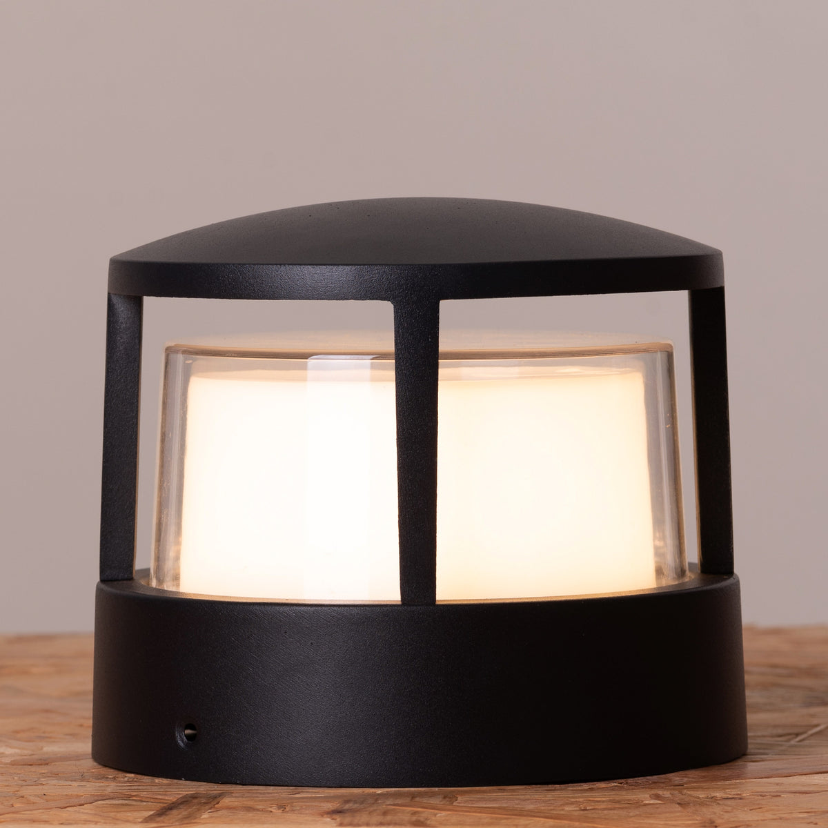 Maize (Black, Built-In LED) Indoor/ Outdoor Wall Light (IP65 Rated)