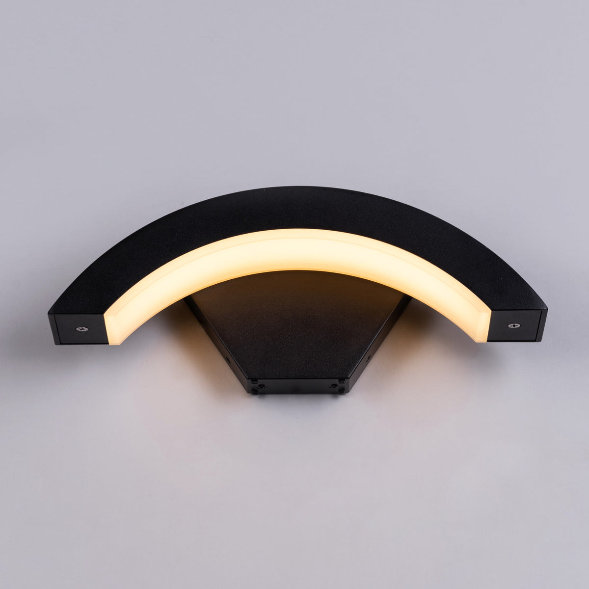 Oakridge (Black, Built-In LED) Outdoor/ Indoor Wall Light (IP65 Rated)