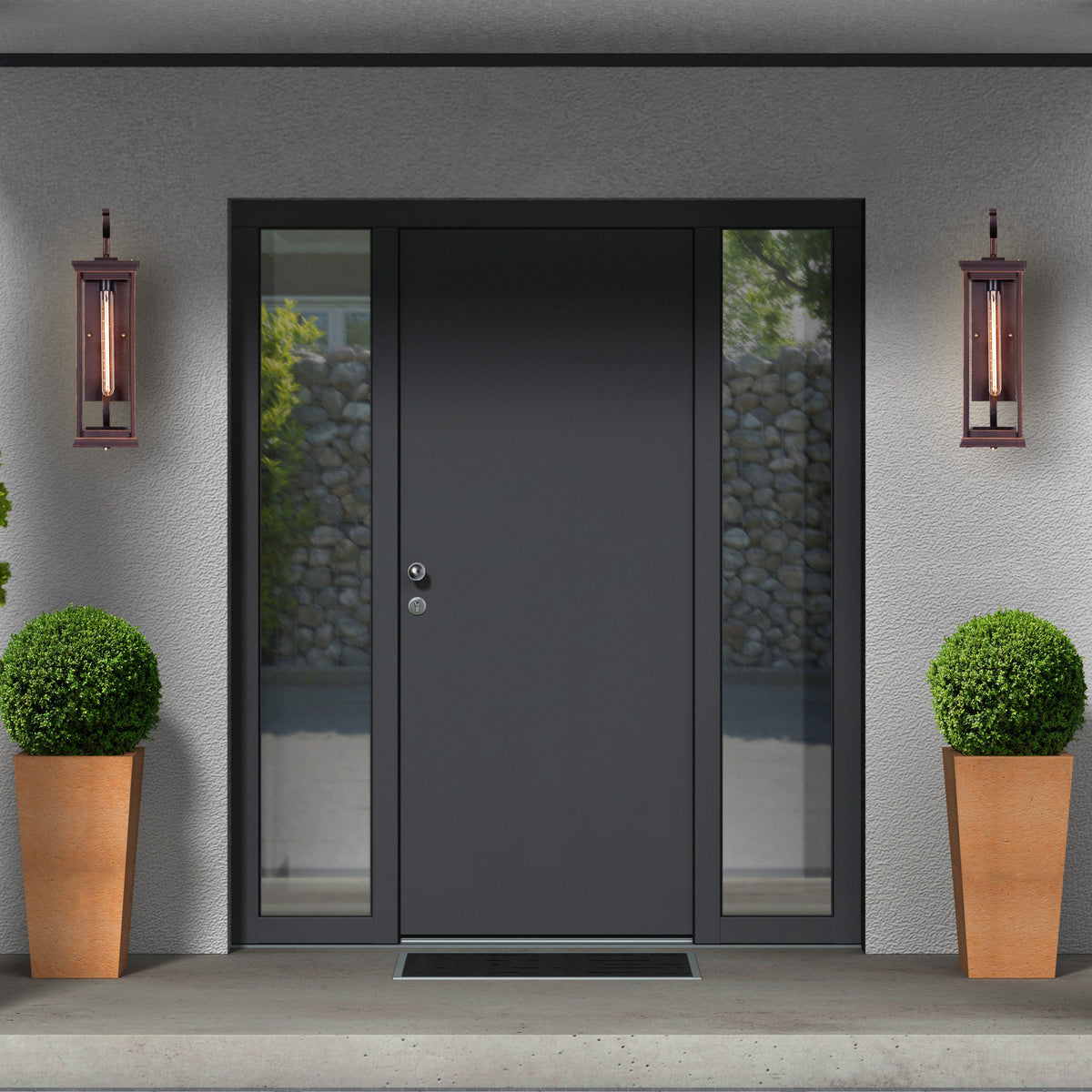 Frame Of Mind (Black) Outdoor / Indoor Wall Light